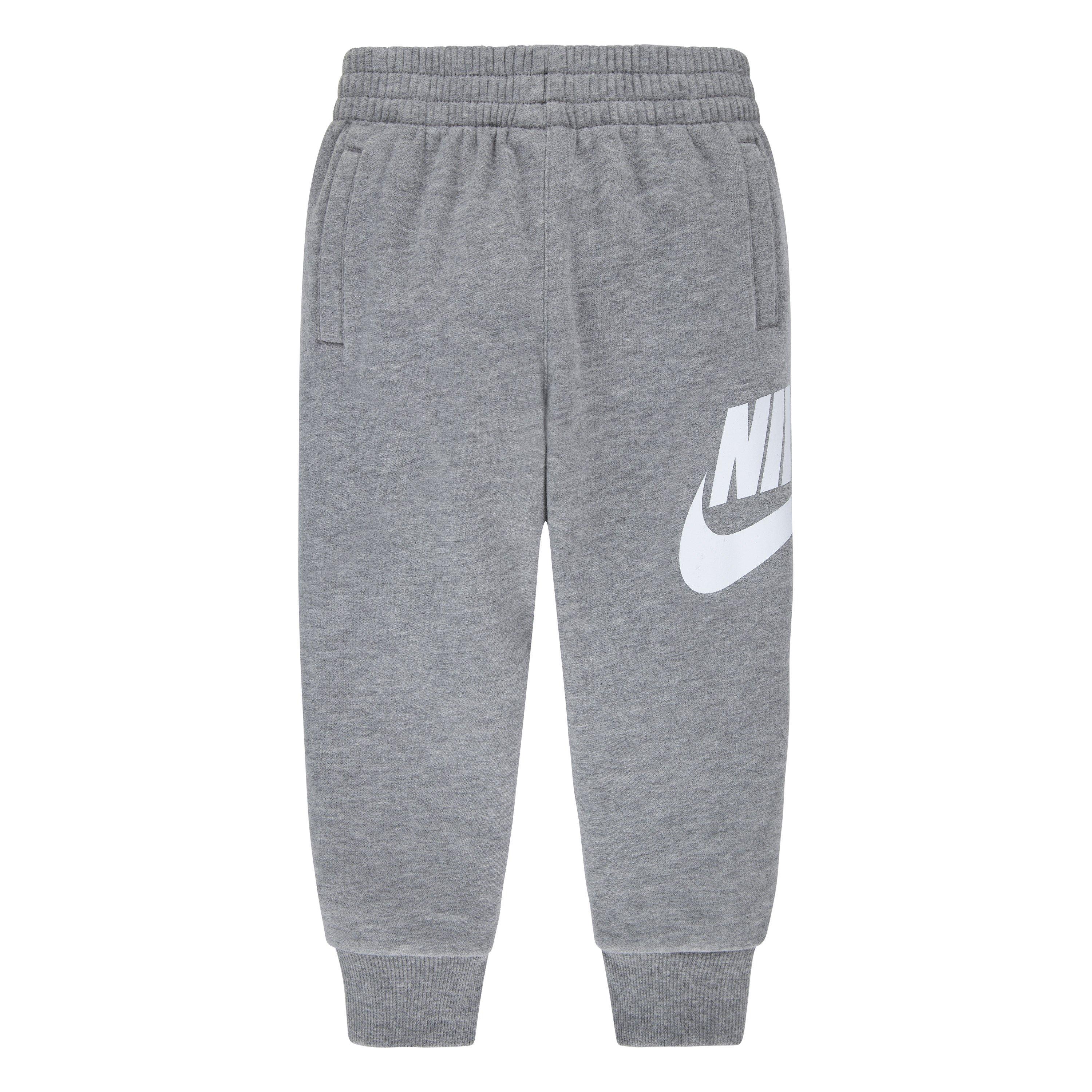 Nike Toddler Sportswear Club HBR Fleece Jogger Pants - Dk Grey - DK GREY Thumbnail View 6