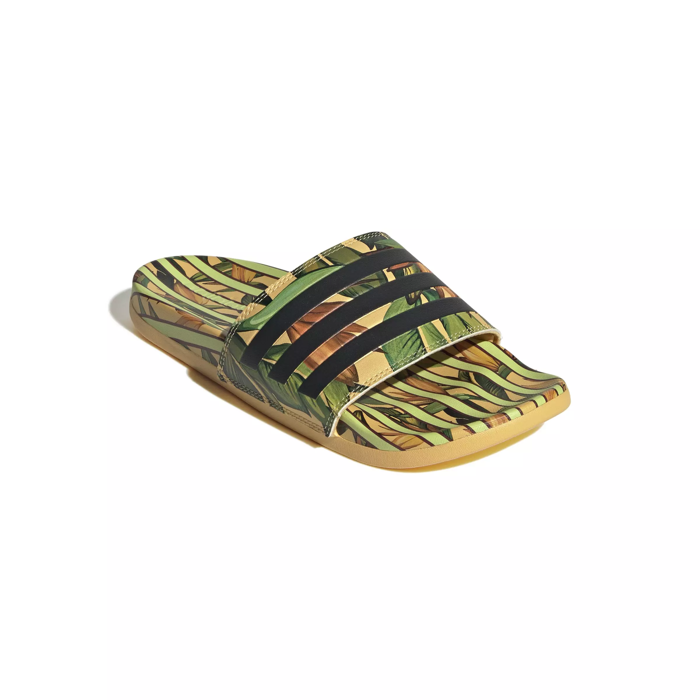 adidas Adilette Comfort "Semi Spark/Core Black/Semi Spark" Women's Sandal - SPARK/BLACK/SPARK