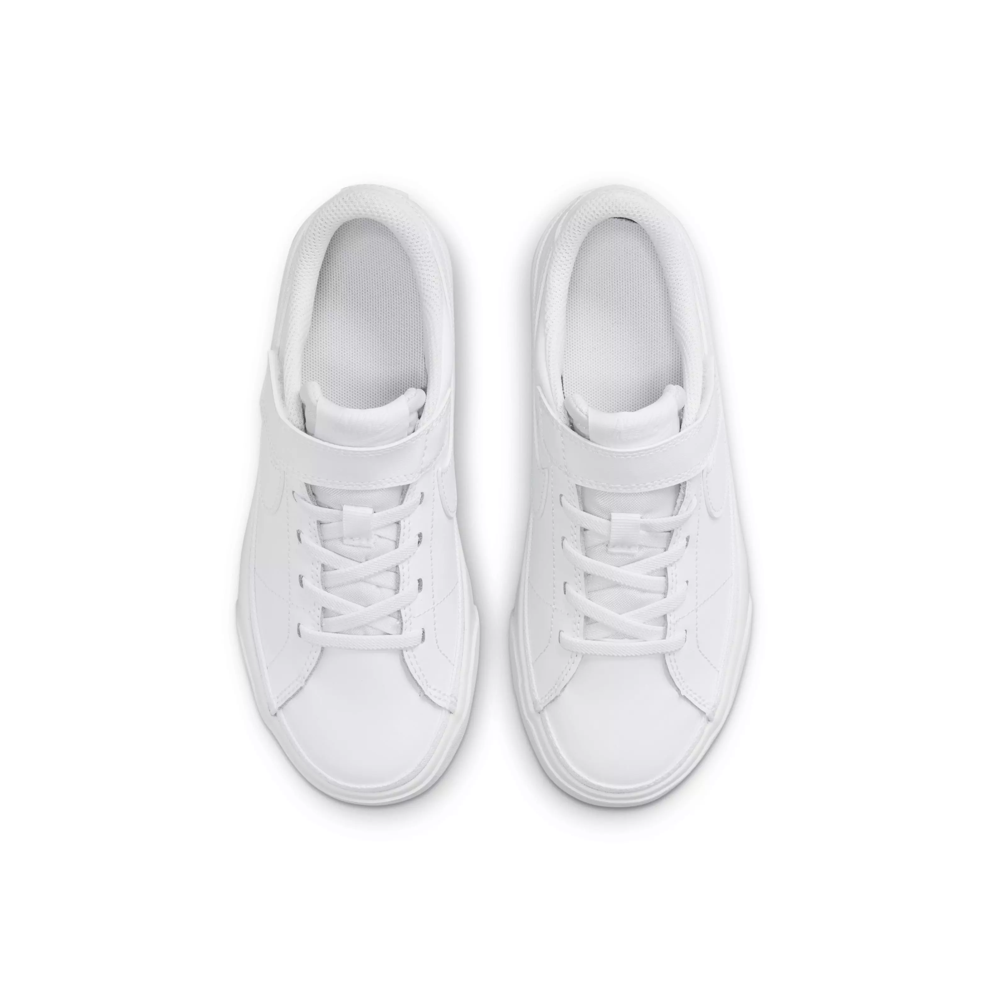 Nike Court Legacy "White/White" Preschool Boys' Shoe - WHITE/WHITE