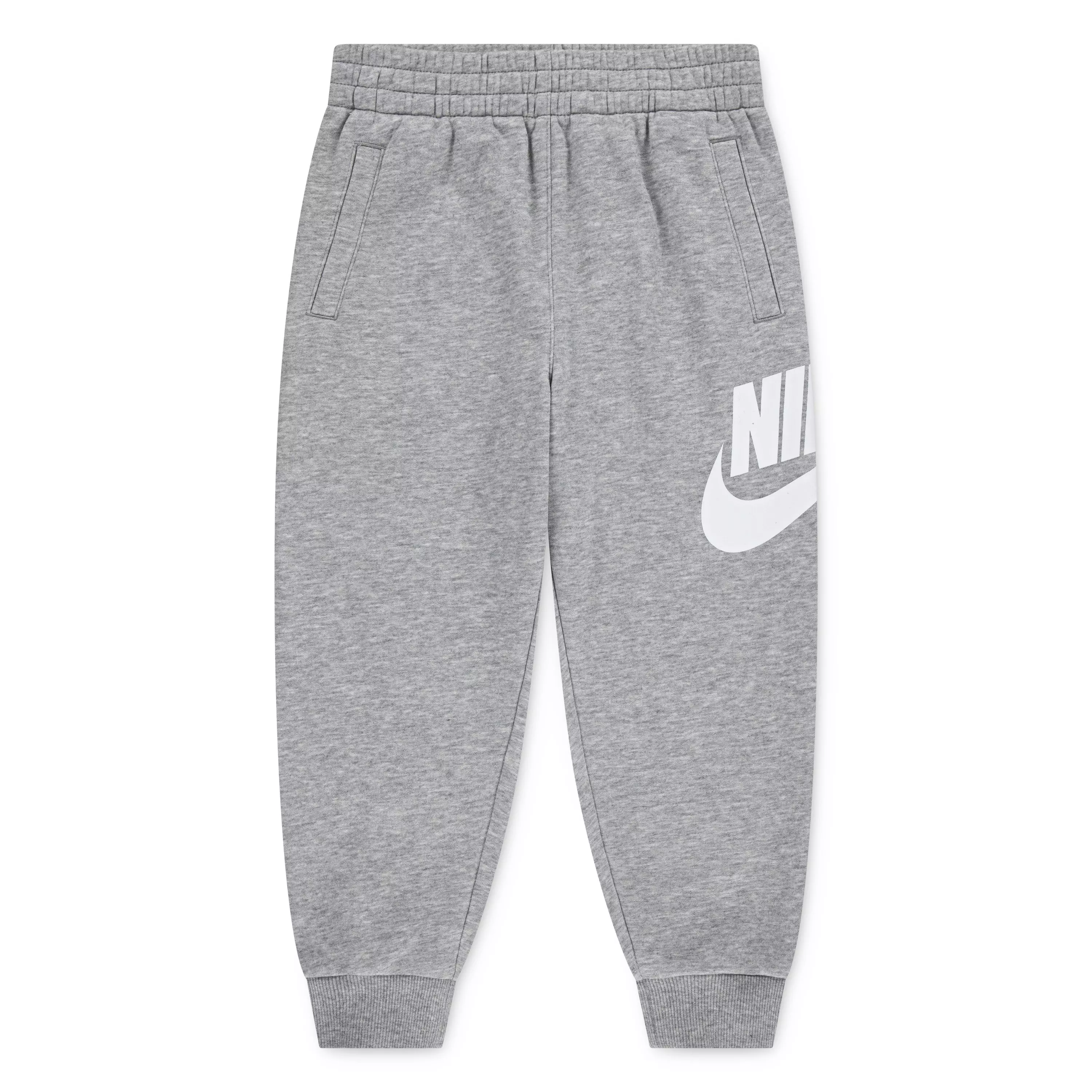 Nike Little Kids' Sportswear Club HBR Fleece Jogger Pants -Dk Grey - DK GREY