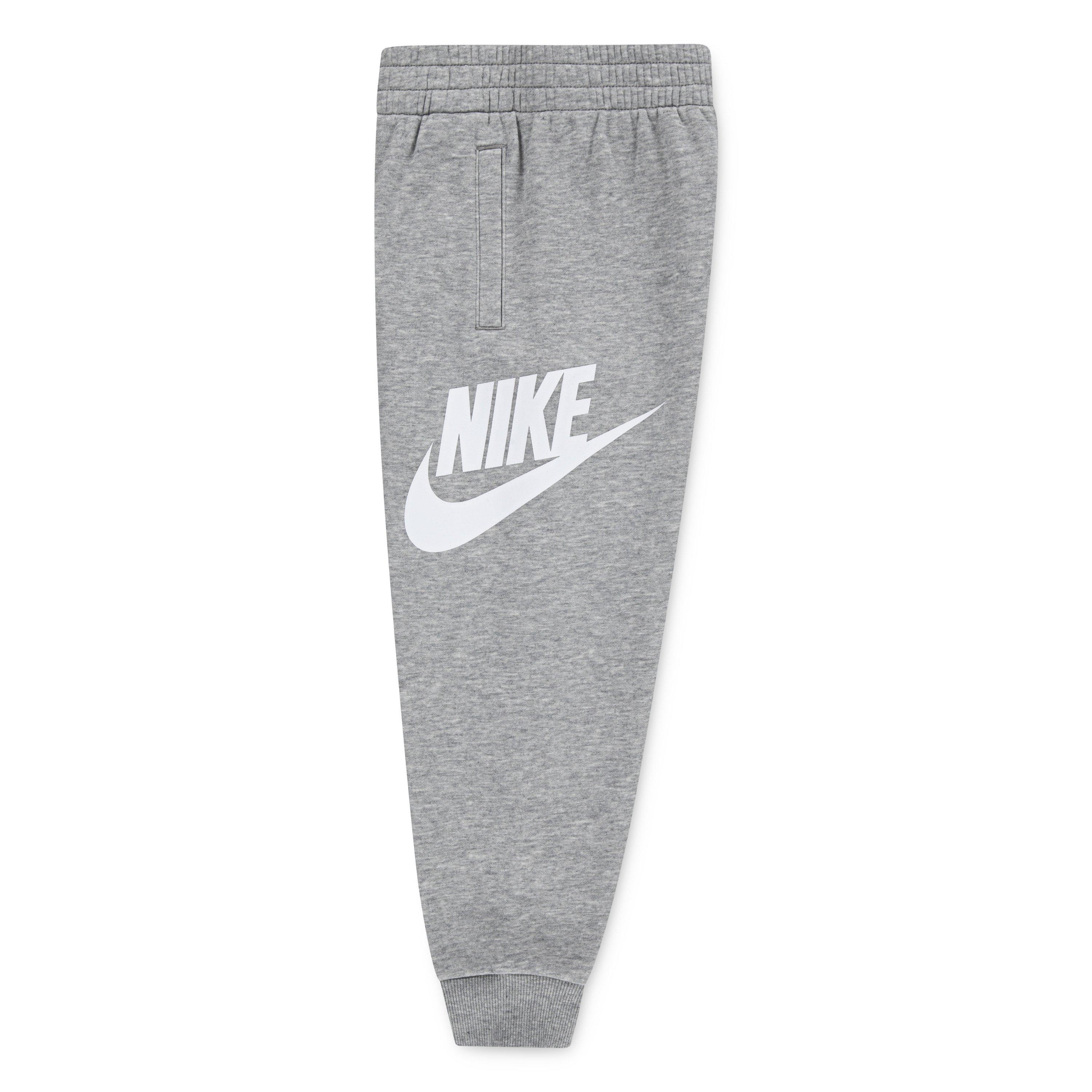 Nike Little Kids' Sportswear Club HBR Fleece Jogger Pants - Dk Grey - DK GREY Thumbnail View 6
