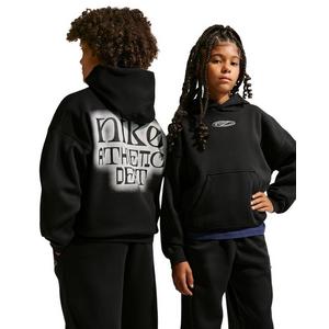 Nike Big Kids' Sportswear Club Fleece Oversized Hoodie - Black