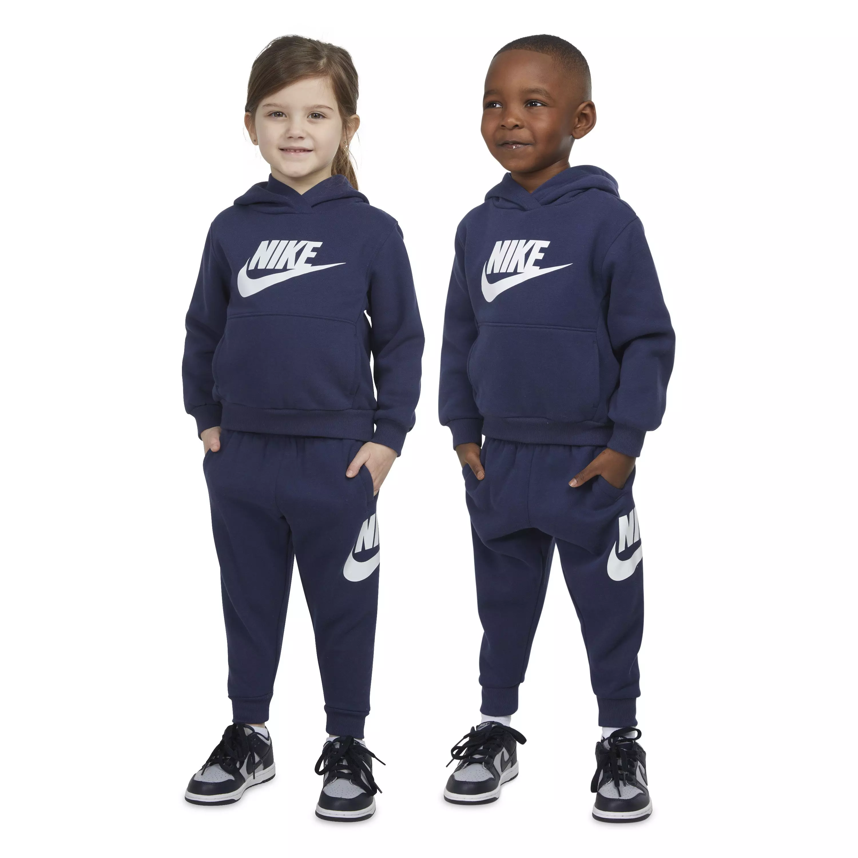 Nike Toddler Sportswear Club HBR Fleece Jogger Pants - Navy - NAVY