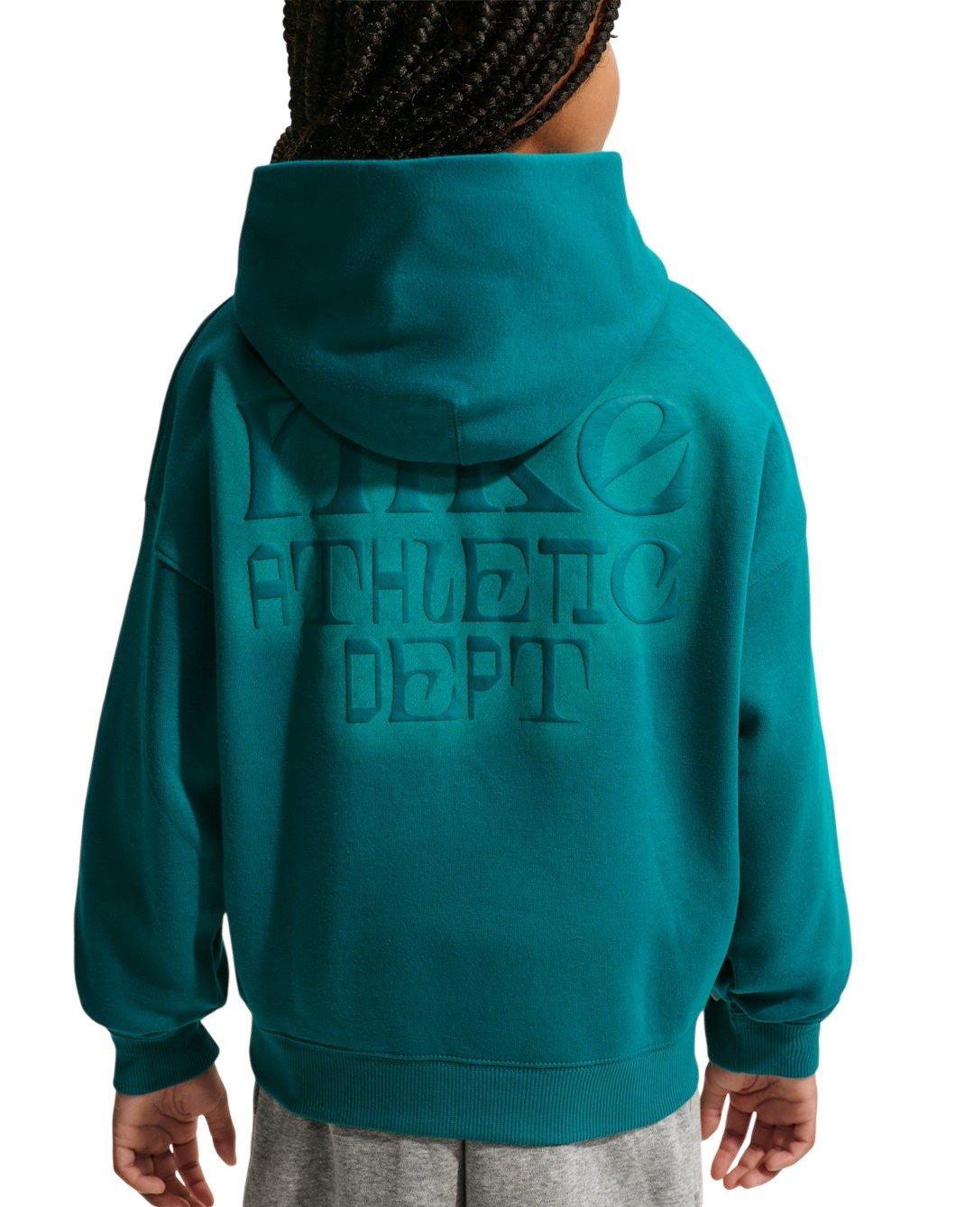 Nike Sportswear Club Fleece Big Kids' Teal Oversized Hoodie