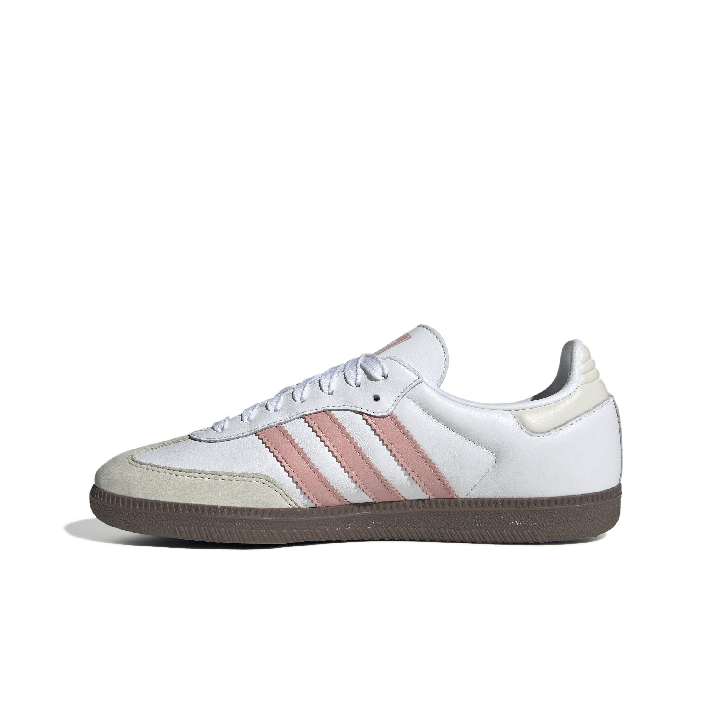 adidas Originals Samba OG "Ftwr White/Wonder Mauve/Off White" Women's Shoe - WHITE/MAUVE/OFF WHITE Thumbnail View 2