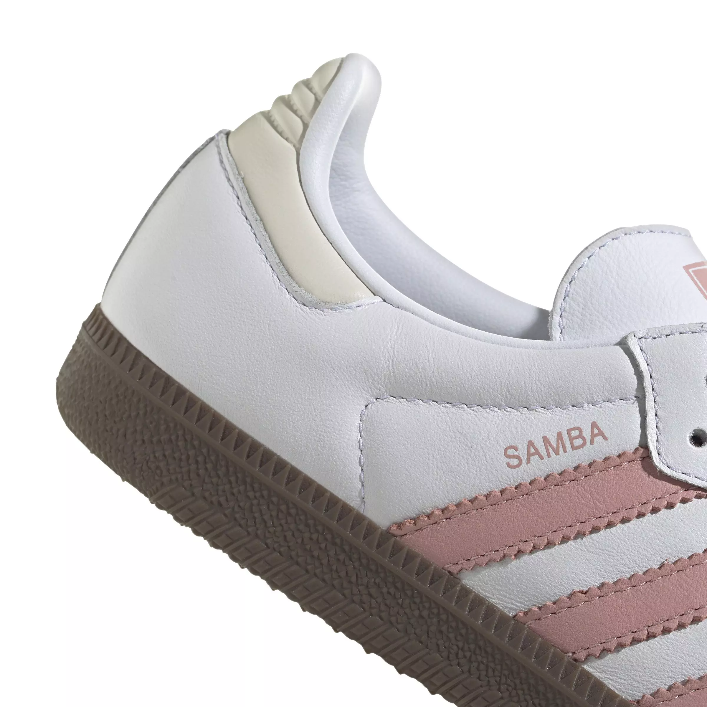 adidas Originals Samba OG "Ftwr White/Wonder Mauve/Off White" Women's Shoe - WHITE/MAUVE/OFF WHITE