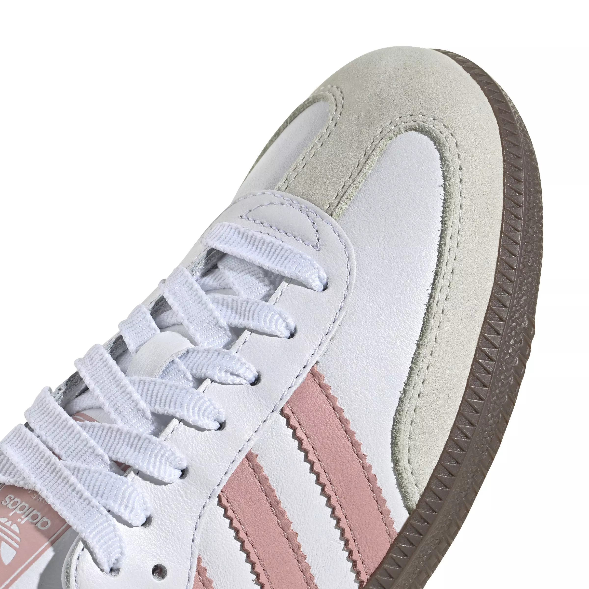 adidas Originals Samba OG "Ftwr White/Wonder Mauve/Off White" Women's Shoe - WHITE/MAUVE/OFF WHITE