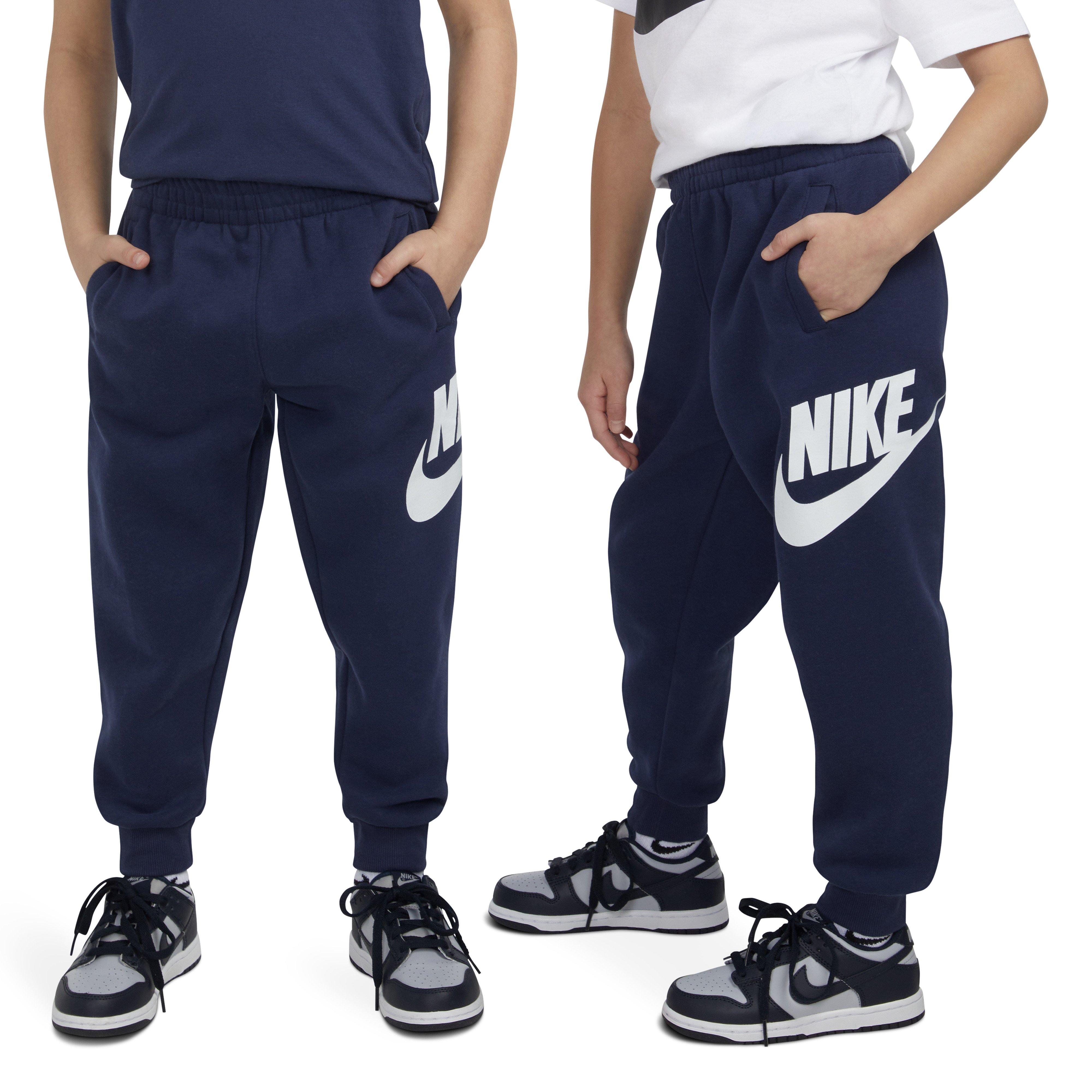 Nike Sportswear Club HBR Fleece Little Kids' Navy Jogger Pants