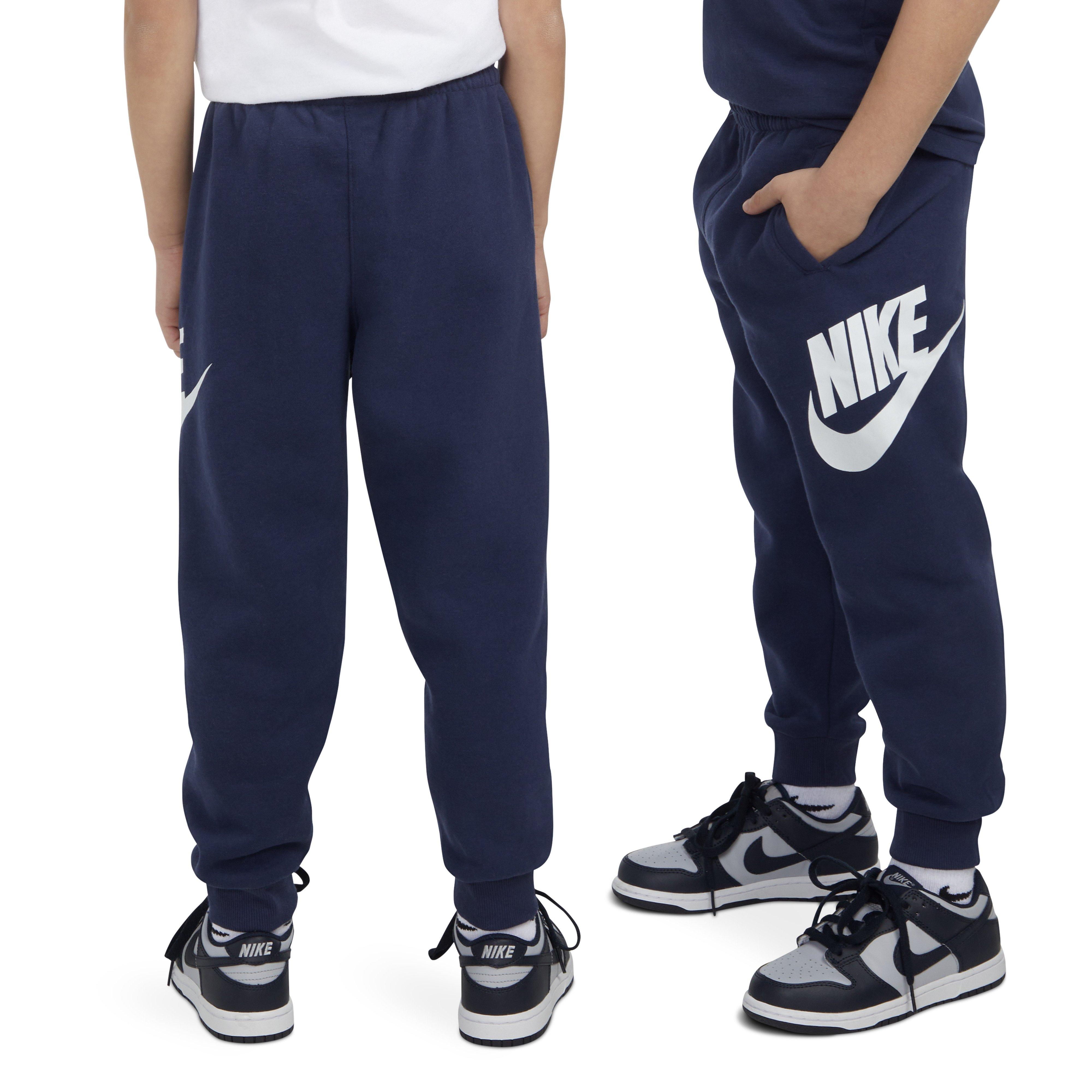 Nike Sportswear Club HBR Fleece Little Kids' Navy Jogger Pants