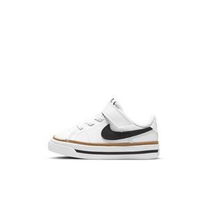 Nike Court Legacy "White/Desert Ochre/Gum Light Brown/Black" Toddler Girls' Shoe
