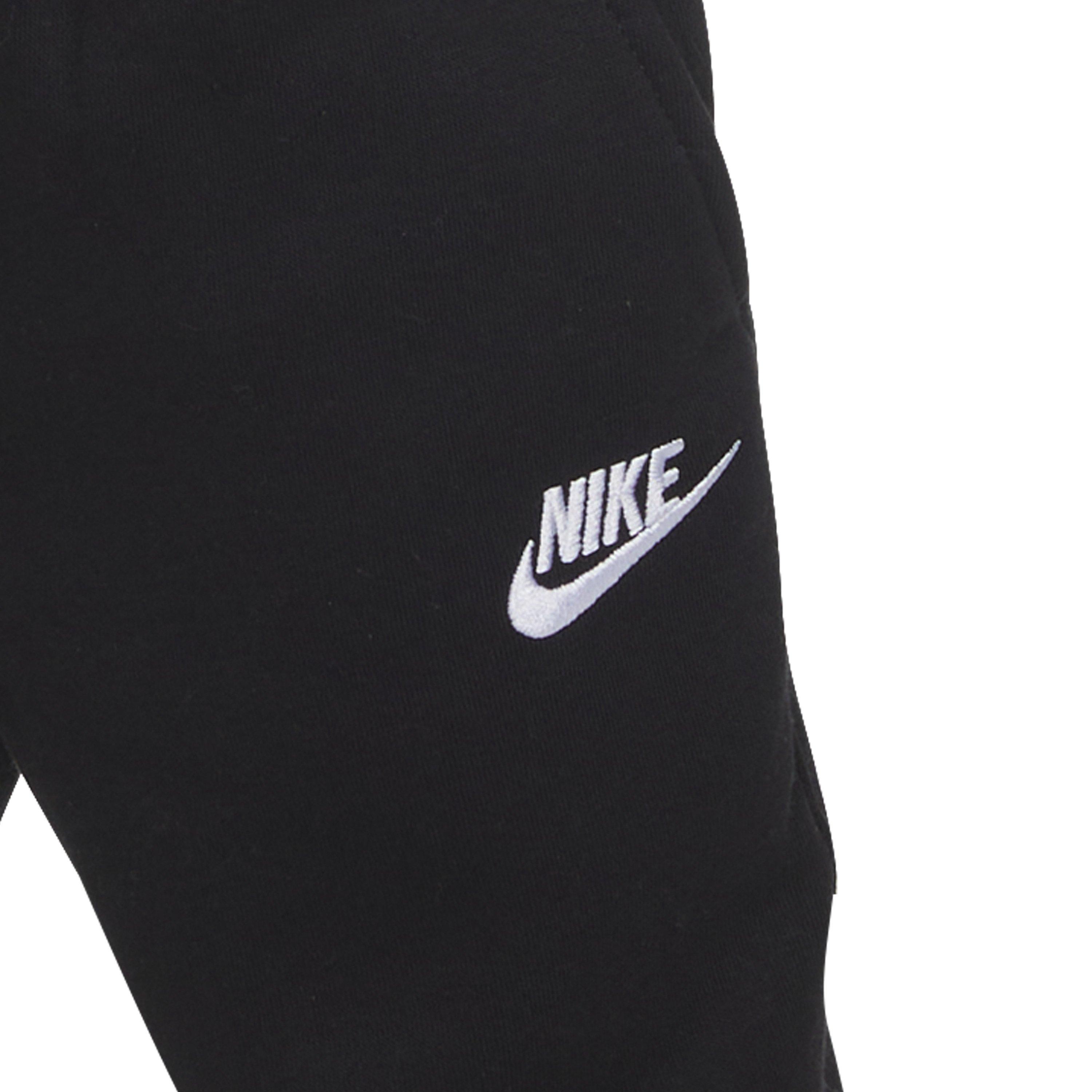 Nike Toddler Sportswear Club Fleece Pullover Hoodie - Black - BLACK Thumbnail View 5