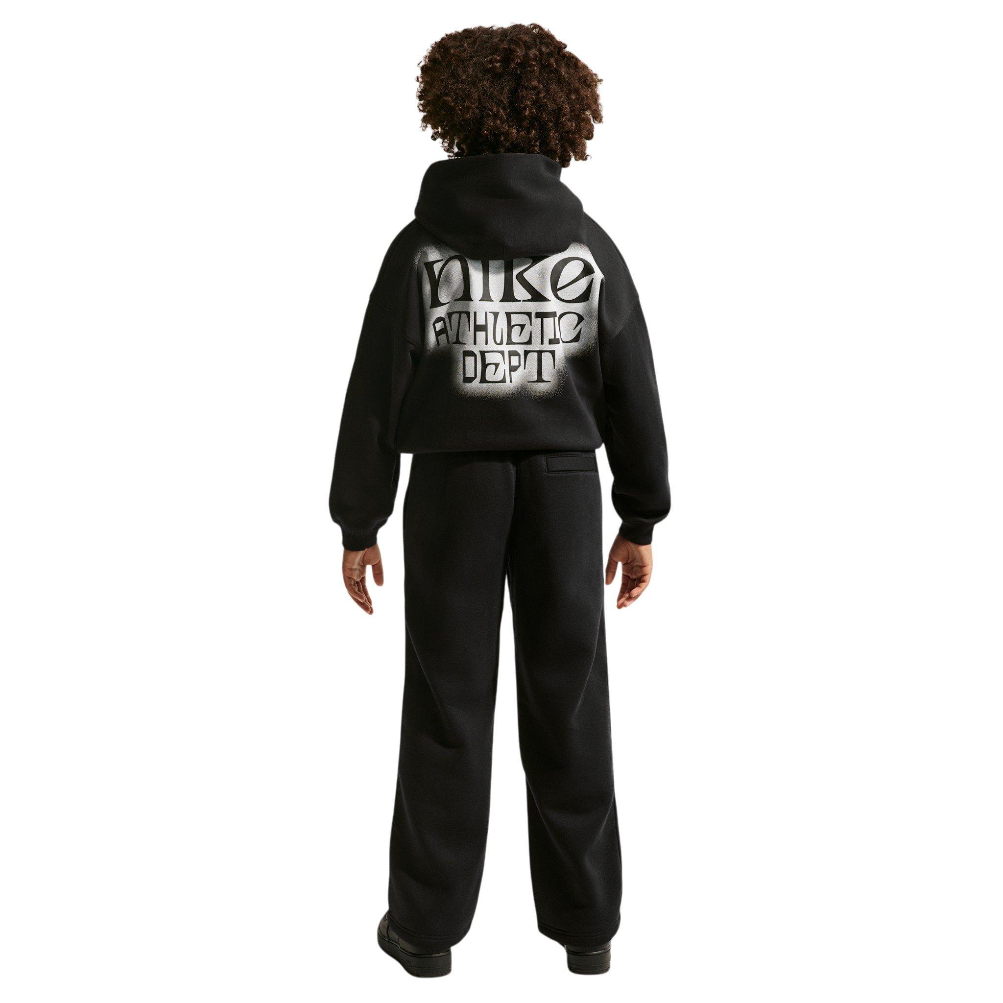 Nike Big Kids' Sportswear Club Fleece Sweatpants - Black - BLACK Thumbnail View 2