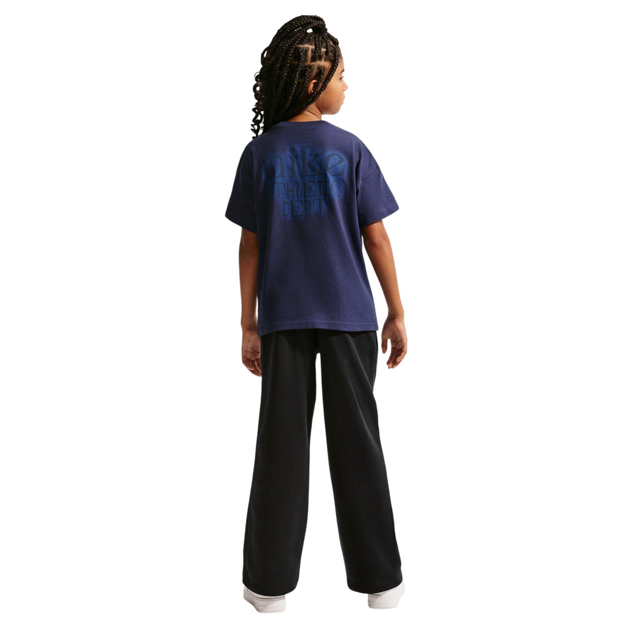 Nike Big Kids' Sportswear Club Fleece Sweatpants - Black - BLACK Thumbnail View 4