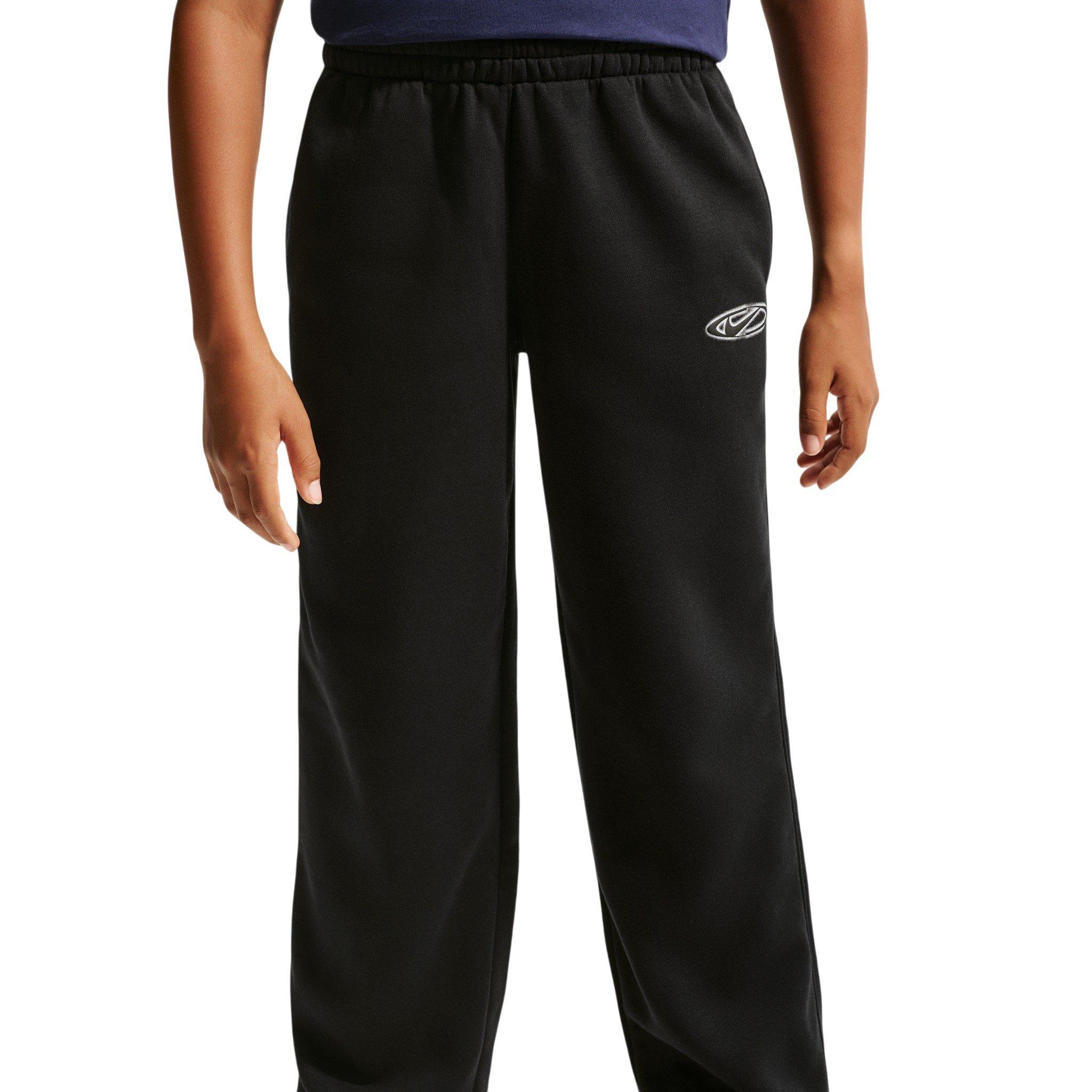 Nike Big Kids' Sportswear Club Fleece Sweatpants - Black - BLACK Thumbnail View 5