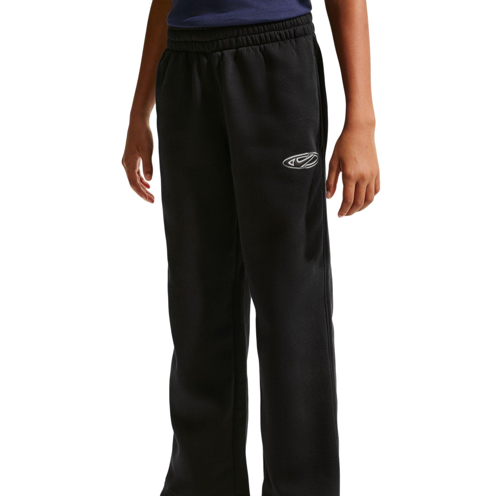 Nike Big Kids' Sportswear Club Fleece Sweatpants - Black - BLACK Thumbnail View 6