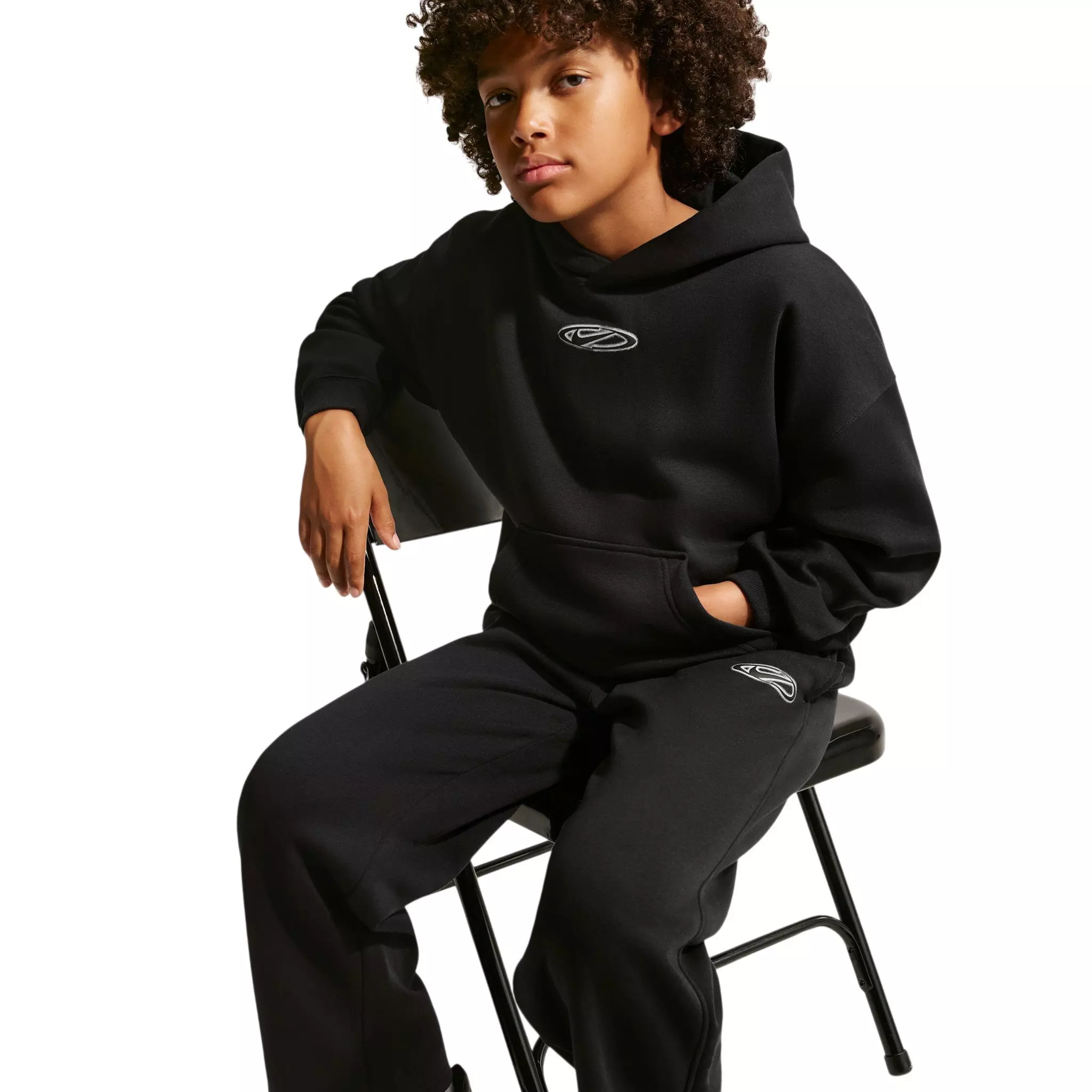 Nike Big Kids' Sportswear Club Fleece Sweatpants - Black - BLACK
