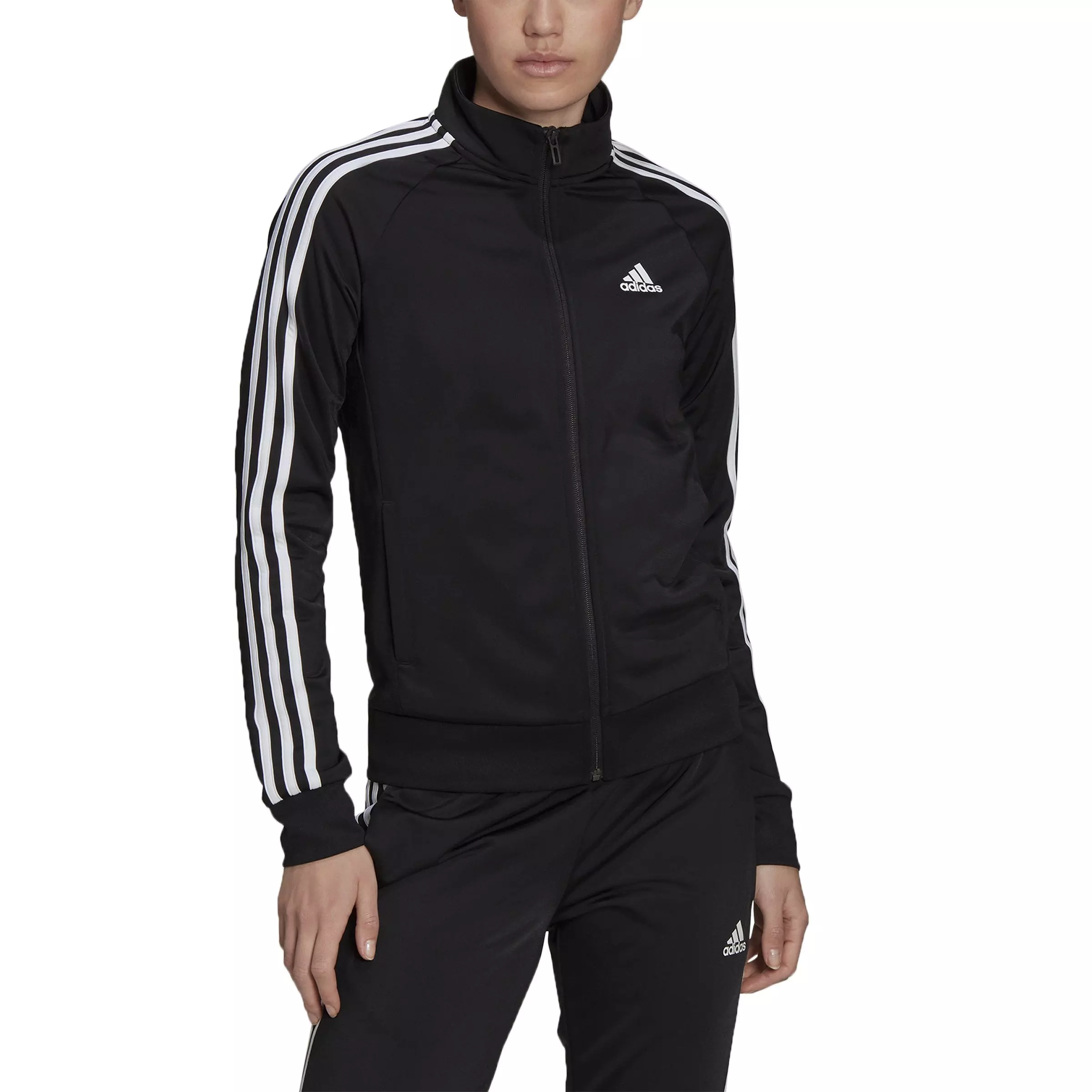 adidas Primegreen Essentials Warm-up Tricot Regular 3-STRIPES Track Jacket  