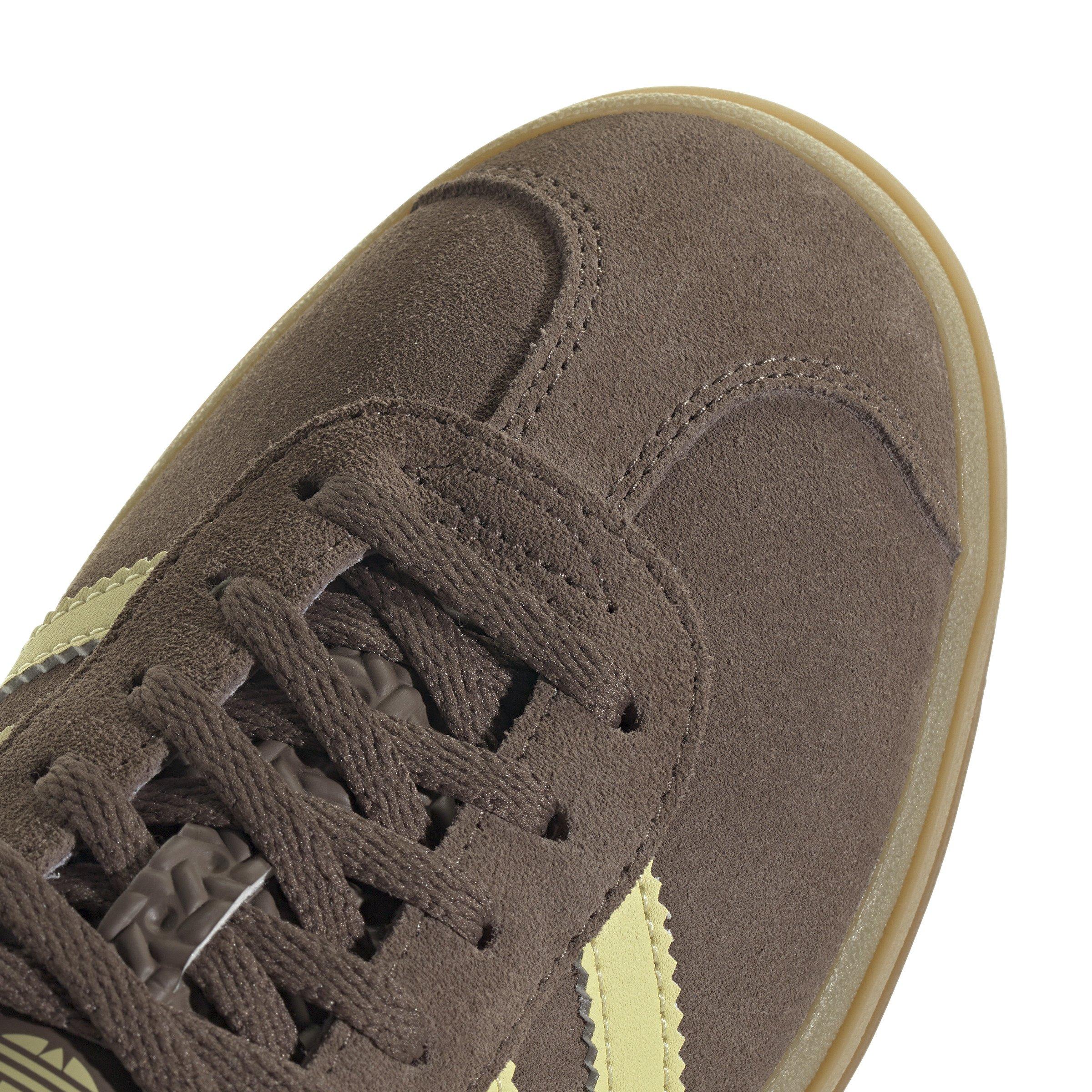 adidas Originals Gazelle Bold "Earth Strata/Powder Yellow/Ftwr White" Women's Shoe - STRATA/YELLOW/WHITE Thumbnail View 8