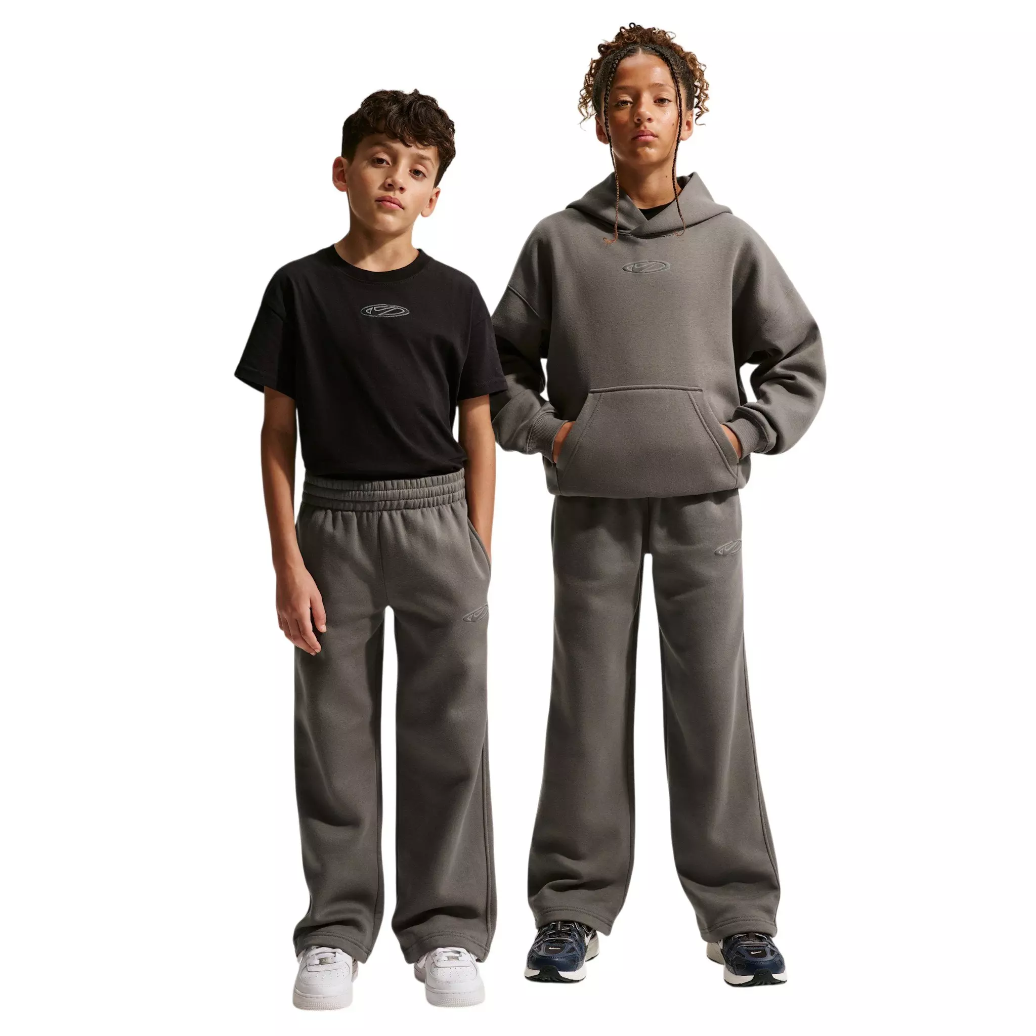 Nike Big Kids' Sportswear Club Fleece Sweatpants - Grey - GREY