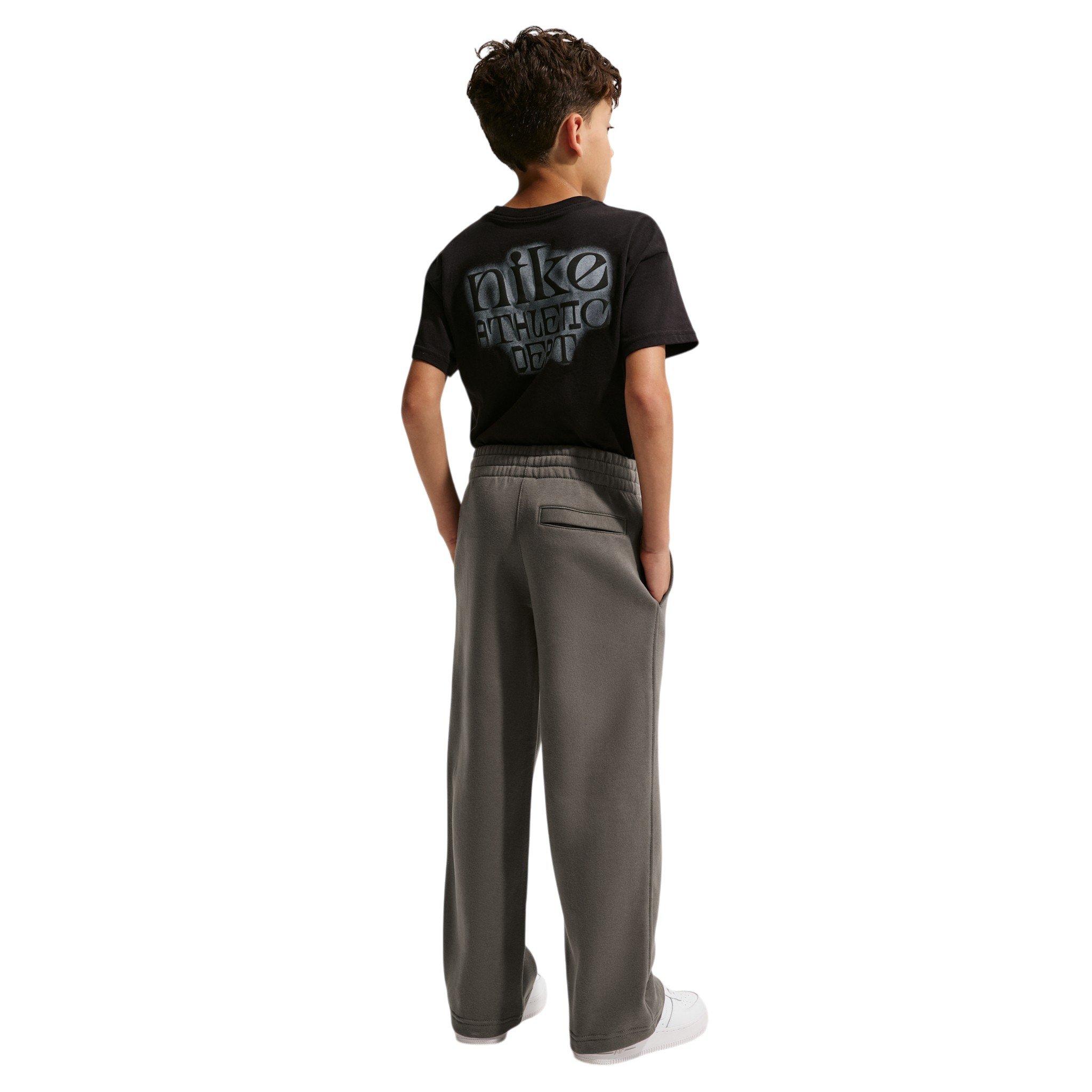 Nike Big Kids' Sportswear Club Fleece Sweatpants - Grey - GREY Thumbnail View 2