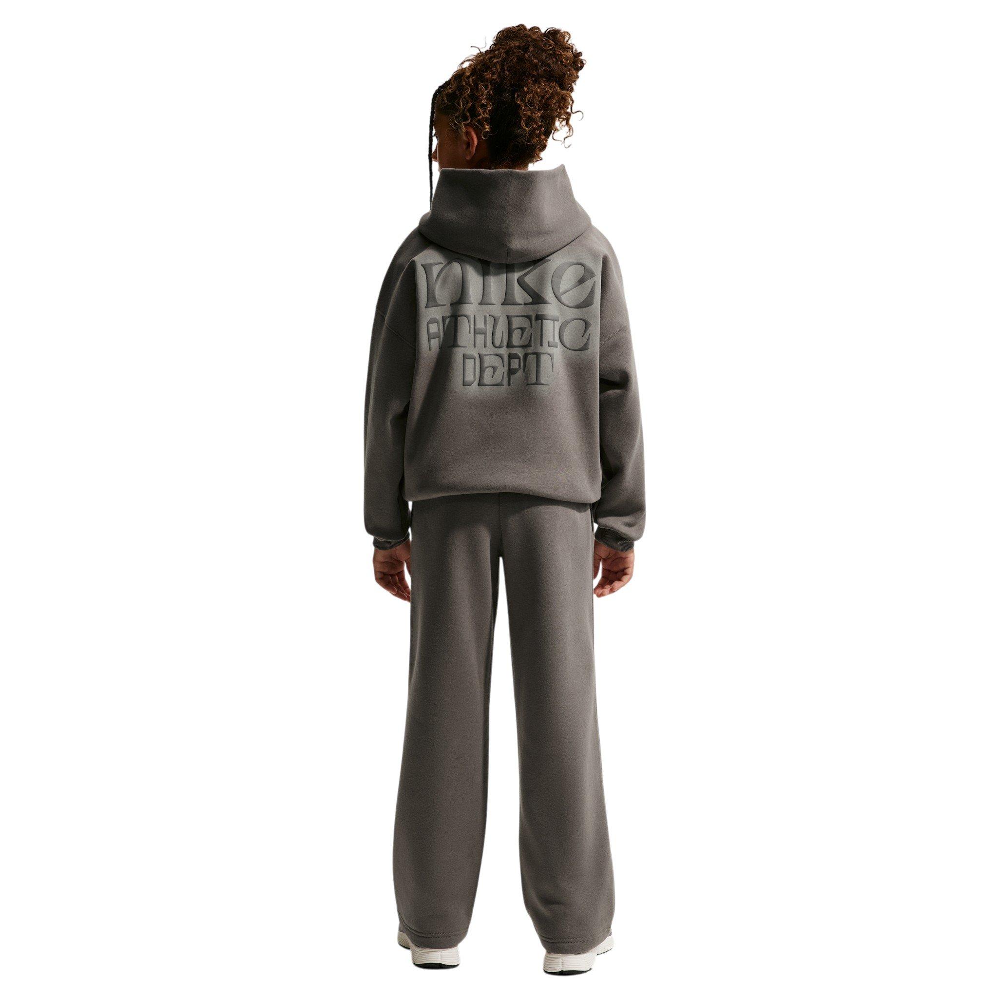 Nike Big Kids' Sportswear Club Fleece Sweatpants - Grey - GREY Thumbnail View 4