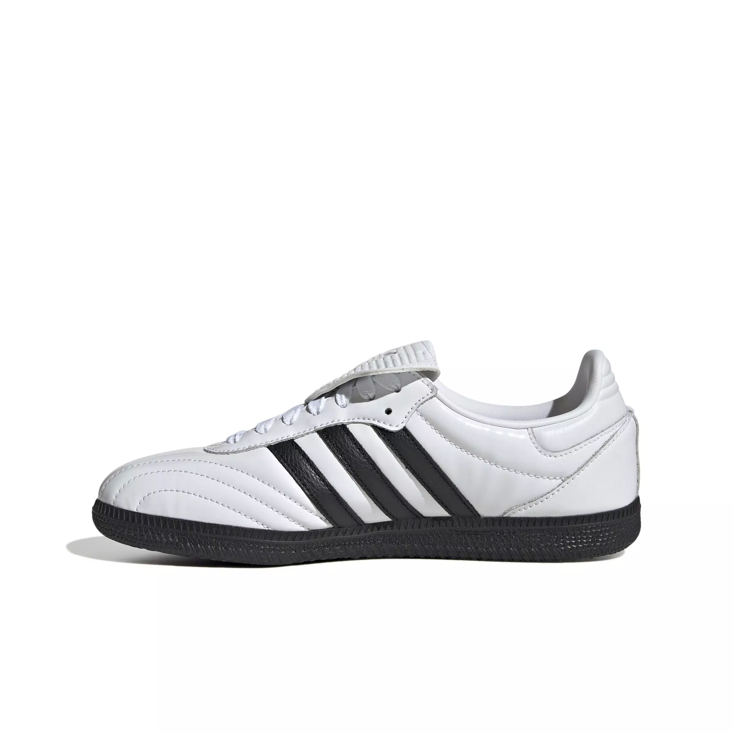 adidas Originals Samba Long Tongue "Ftwr White/Core Black/Ftwr White" Women's Shoe - WHITE/BLACK/WHITE