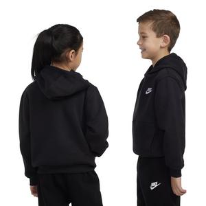 Nike Little Kids' Sportswear Club Fleece Pullover Hoodie - Black