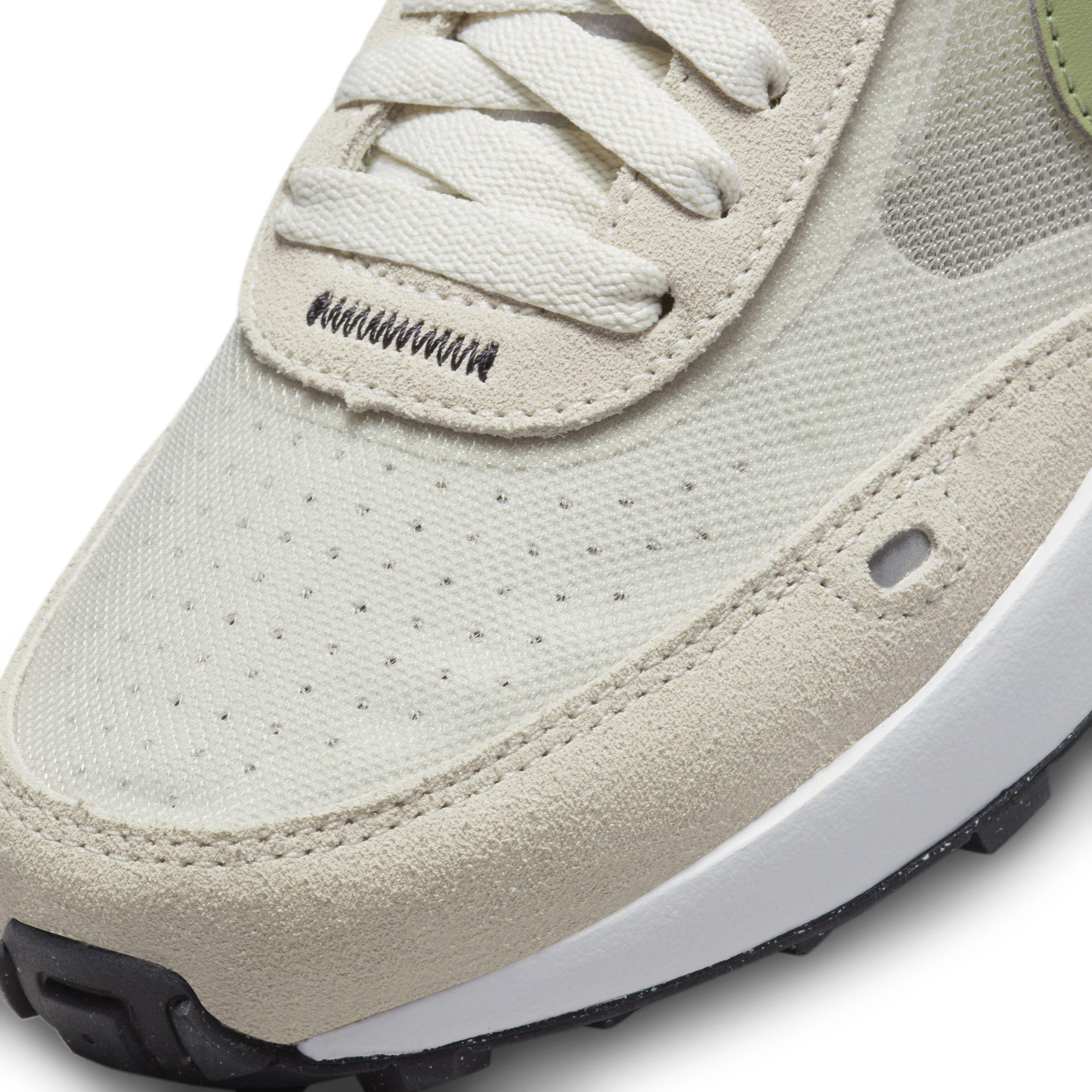 Nike Waffle One "Light Bone/Phantom/White/Oil Green" Grade School Boys' Shoe - LT BONE/PHANTOM/WHITE/GREEN Thumbnail View 7