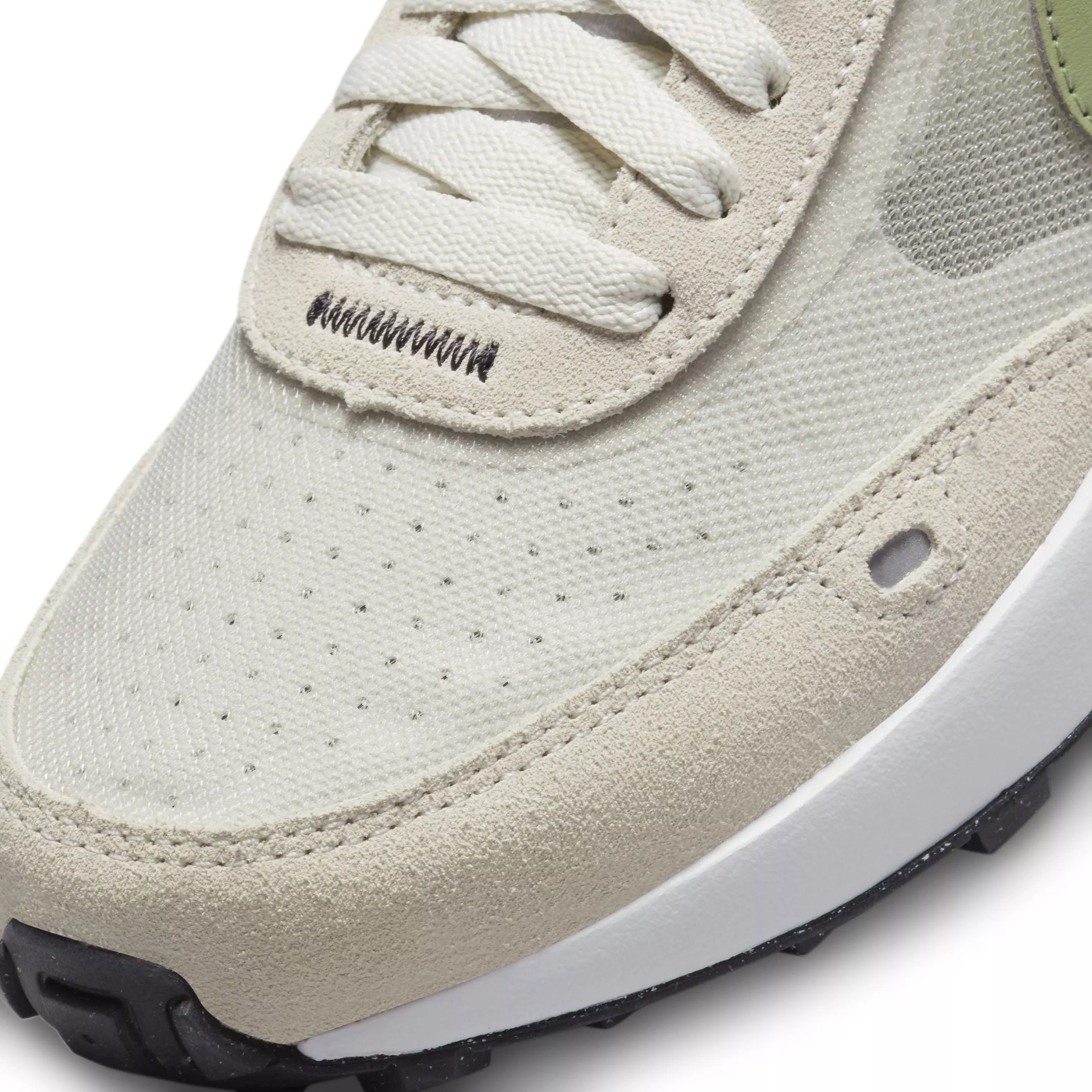 Nike Waffle One "Light Bone/Phantom/White/Oil Green" Grade School Boys' Shoe - LT BONE/PHANTOM/WHITE/GREEN