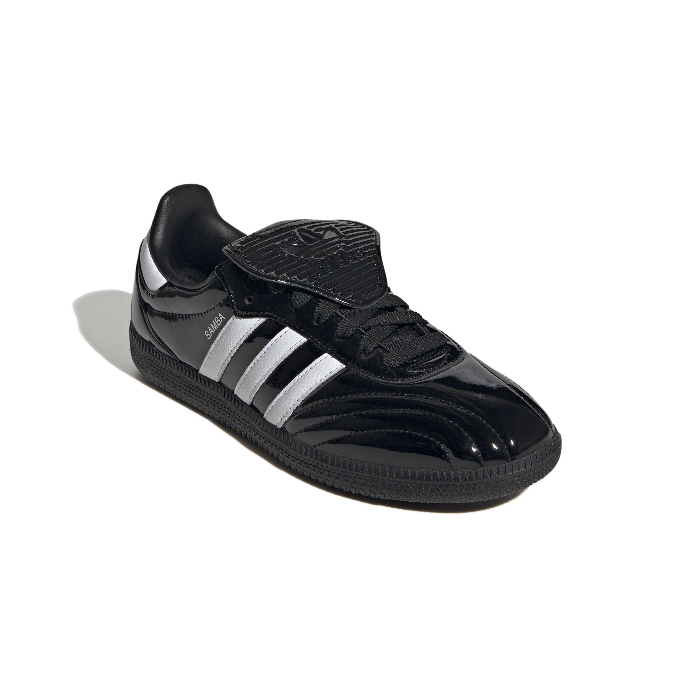 adidas Originals Samba Long Tongue "Core Black/Ftwr White/Core Black" Women's Shoe - BLACK/WHITE/BLACK Thumbnail View 3