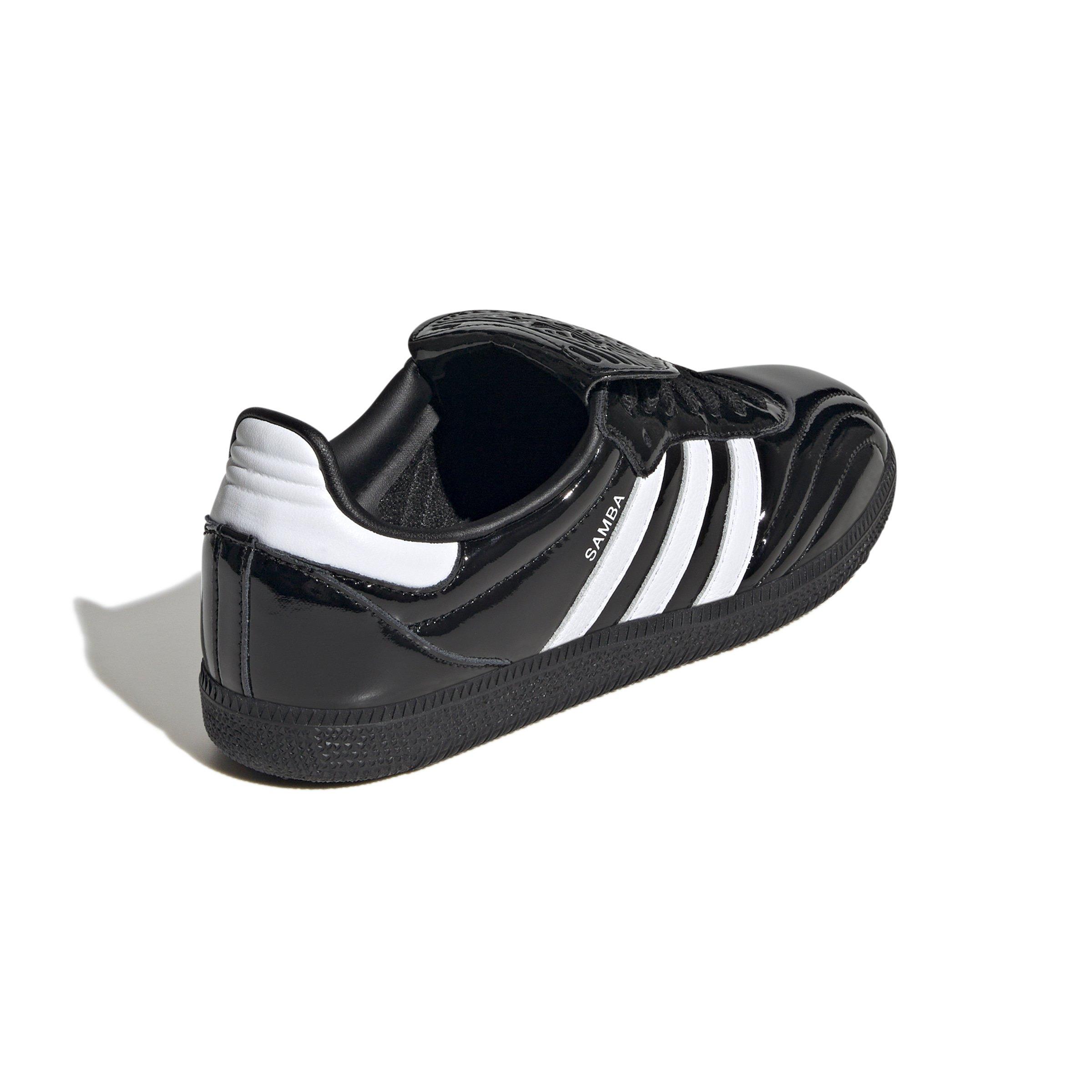 adidas Originals Samba Long Tongue "Core Black/Ftwr White/Core Black" Women's Shoe - BLACK/WHITE/BLACK Thumbnail View 4