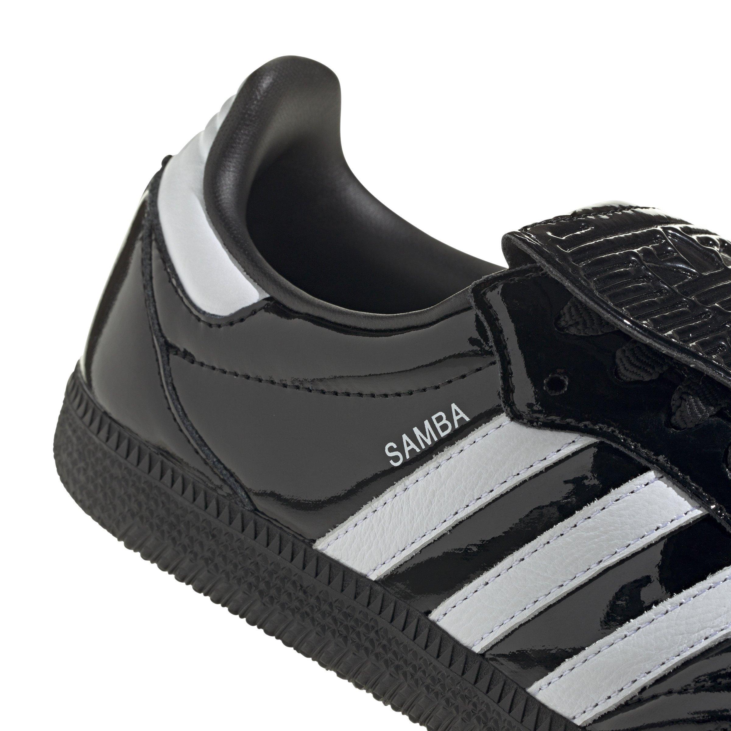 adidas Originals Samba Long Tongue "Core Black/Ftwr White/Core Black" Women's Shoe - BLACK/WHITE/BLACK Thumbnail View 8