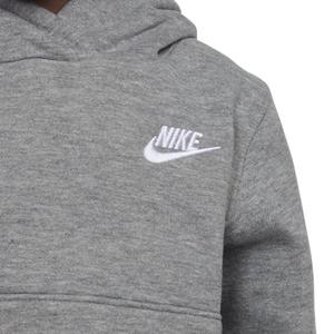 Nike Toddler Sportswear Club Fleece Pullover Hoodie -Dk Grey