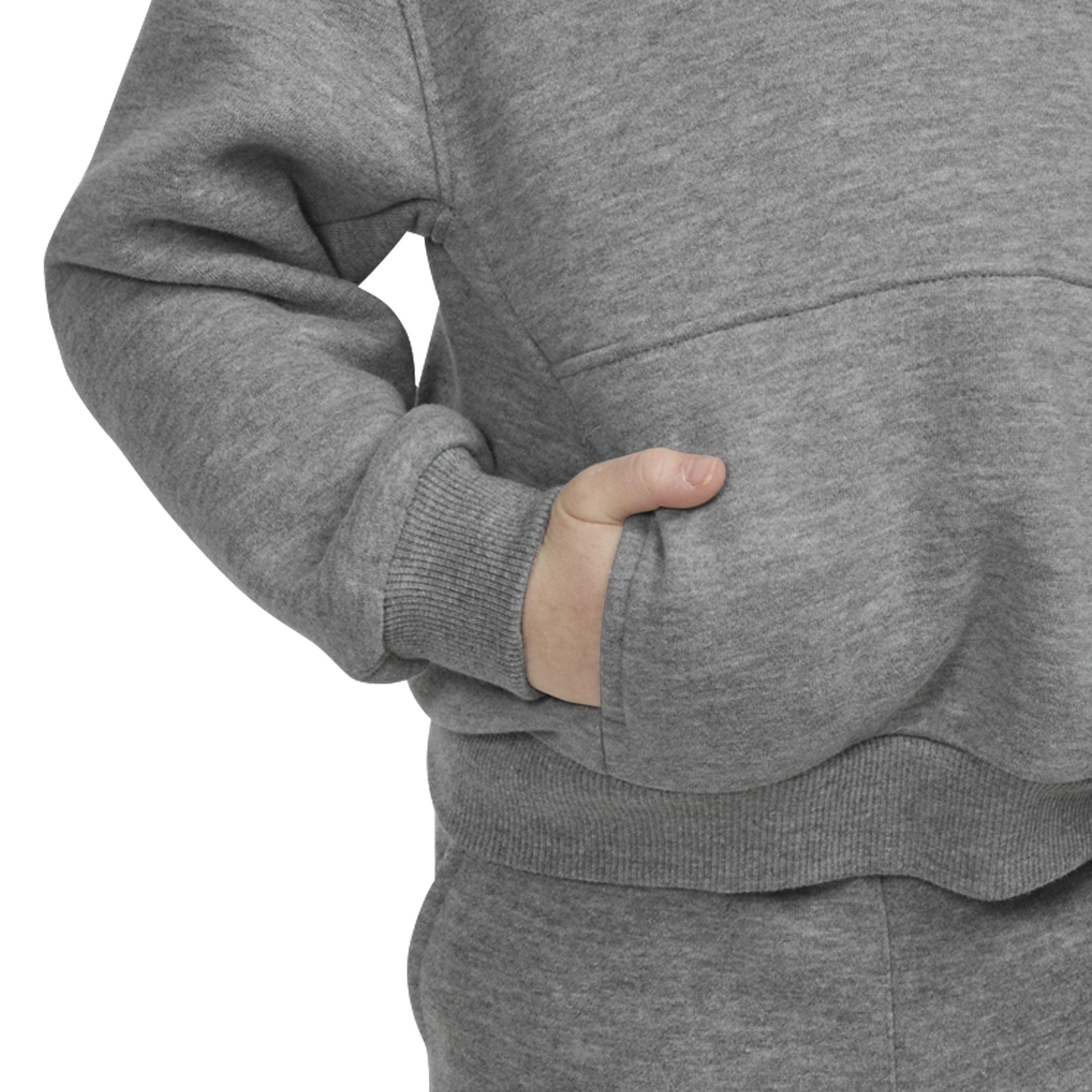 Nike Sportswear Club Fleece Toddler Dark Grey Pullover Hoodie
