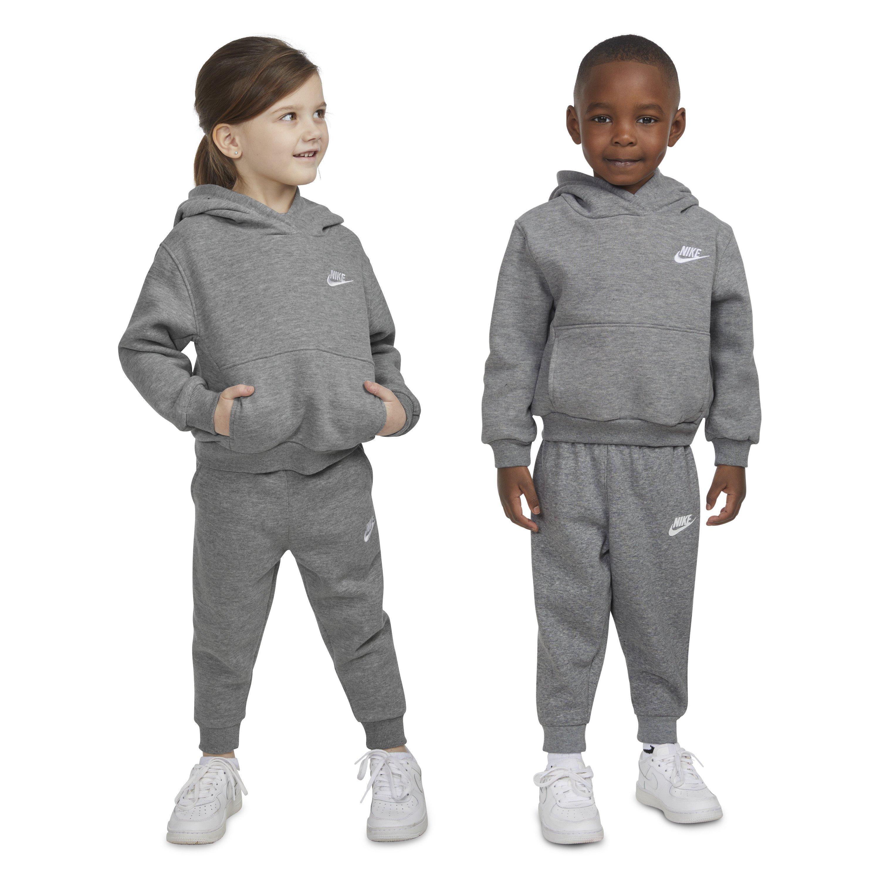 Nike Sportswear Club Fleece Toddler Dark Grey Pullover Hoodie