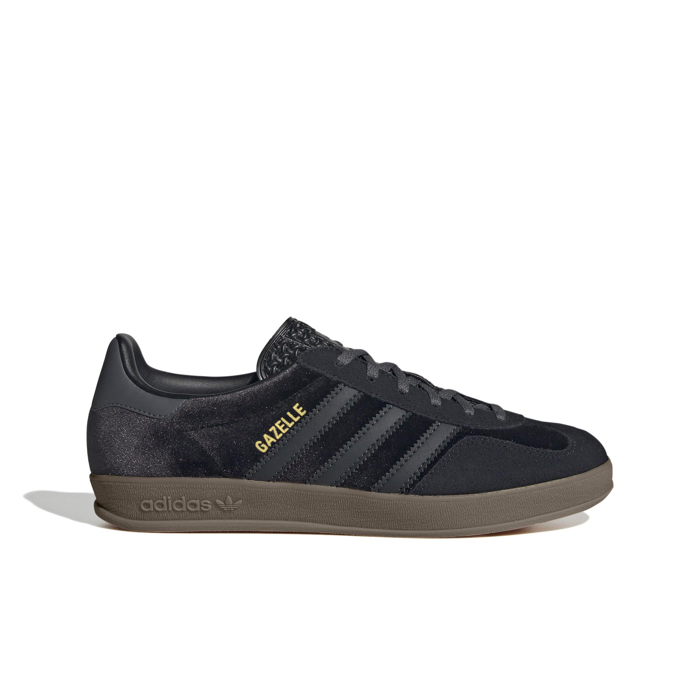 adidas Originals Gazelle "Core Black/Carbon/Grey Five" Women's Shoe - BLACK/CARBON/GREY