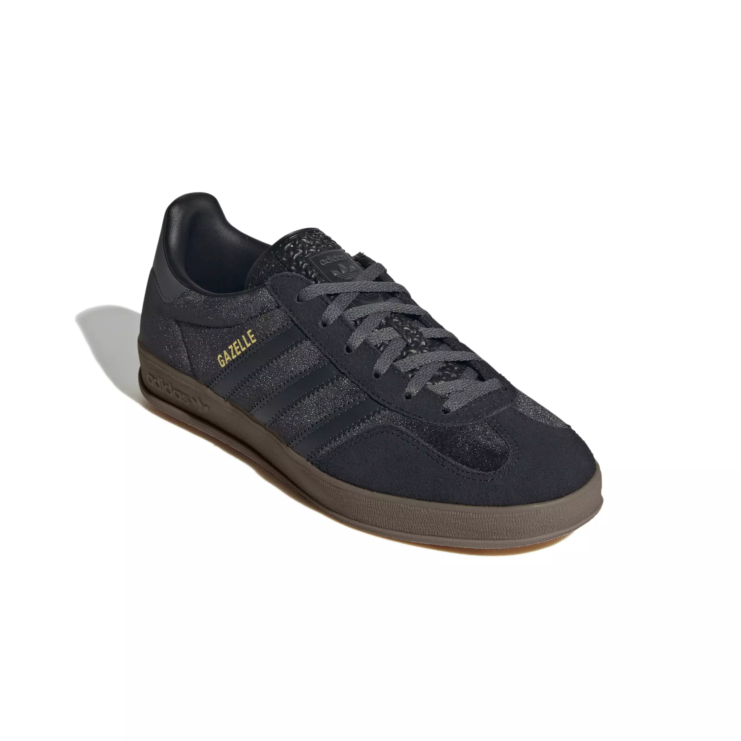 adidas Originals Gazelle "Core Black/Carbon/Grey Five" Women's Shoe - BLACK/CARBON/GREY