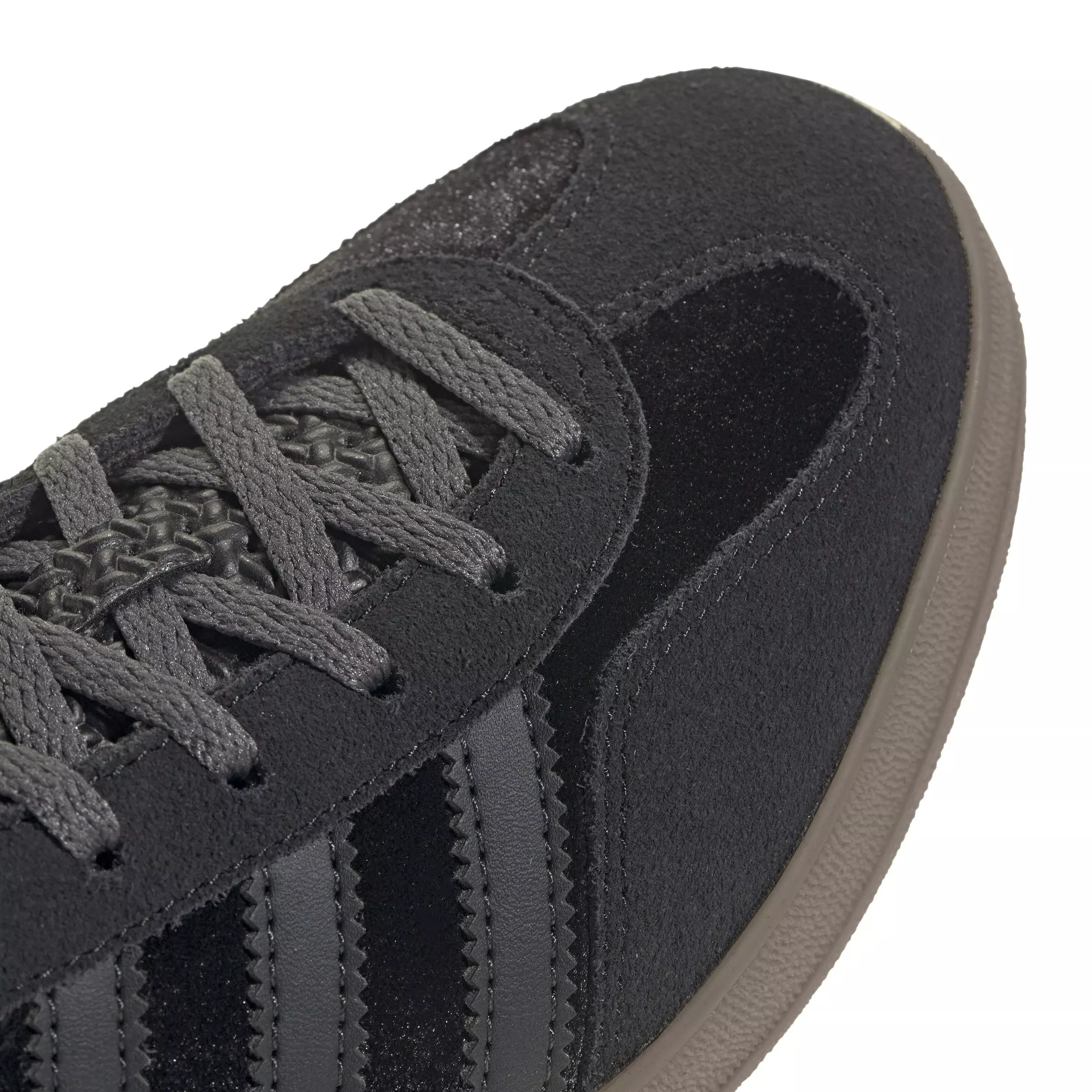 adidas Originals Gazelle "Core Black/Carbon/Grey Five" Women's Shoe - BLACK/CARBON/GREY