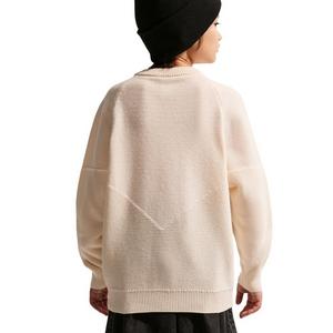 Nike Big Kids' Sportswear Crewneck Sweater - White