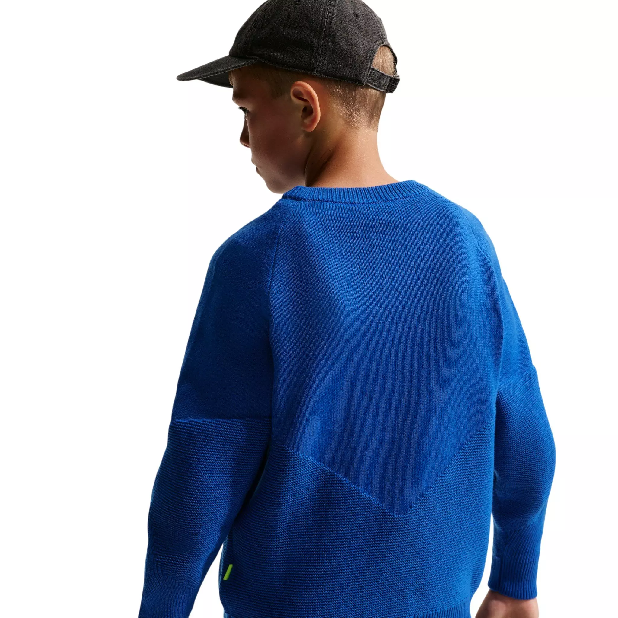Nike Big Kids' Sportswear Crewneck Sweater - Blue - BLUE
