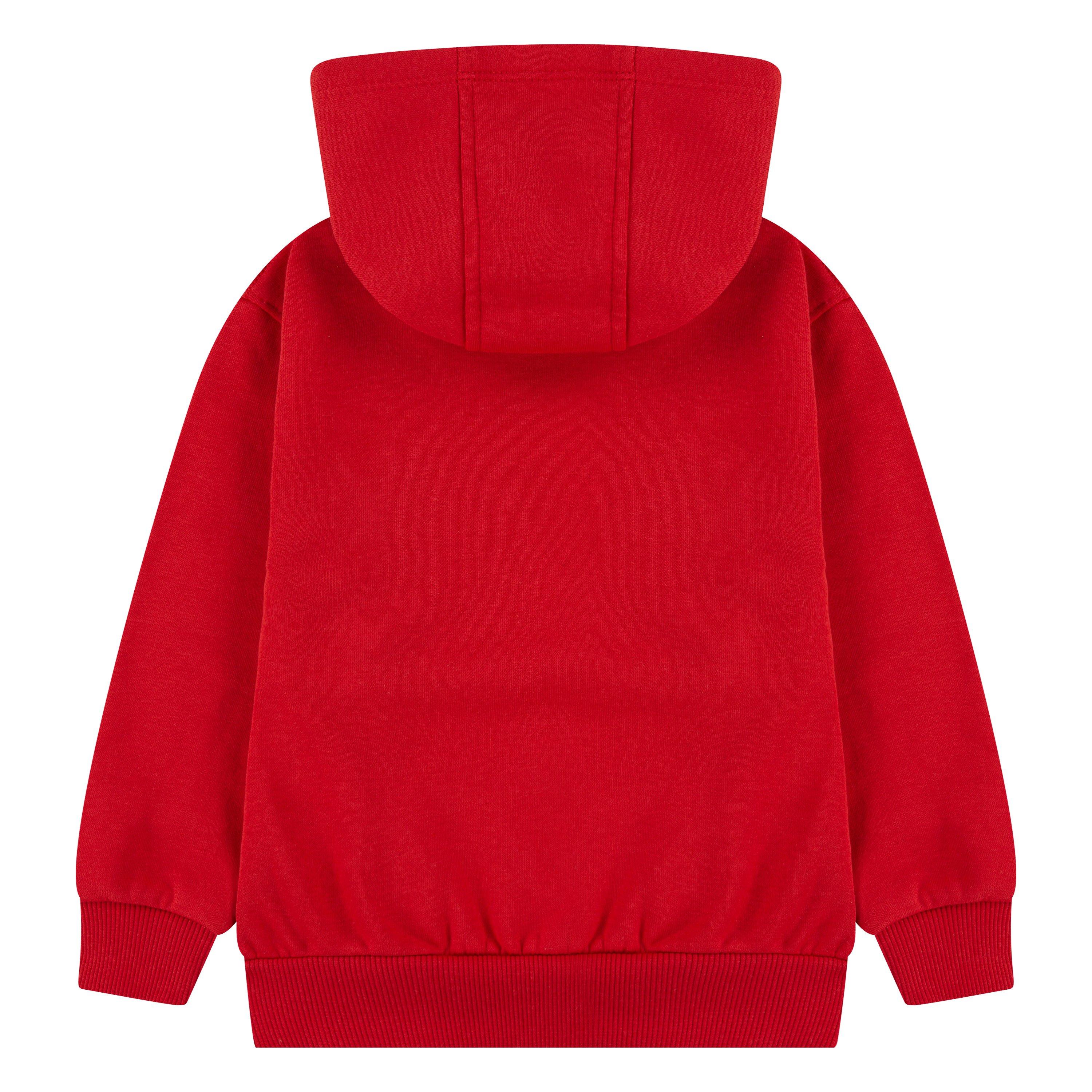 Nike Sportswear Club Fleece Toddler Red Pullover Hoodie