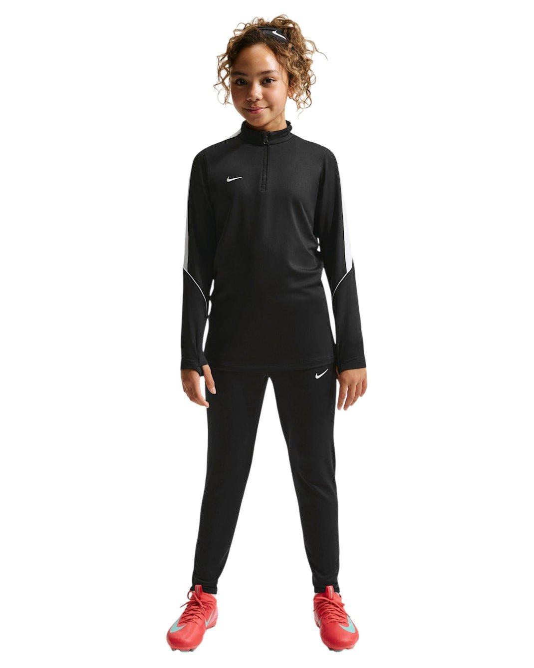 Nike Big Kids' Strike Dri-FIT Soccer Knit Drill Top - Black - BLACK Thumbnail View 5