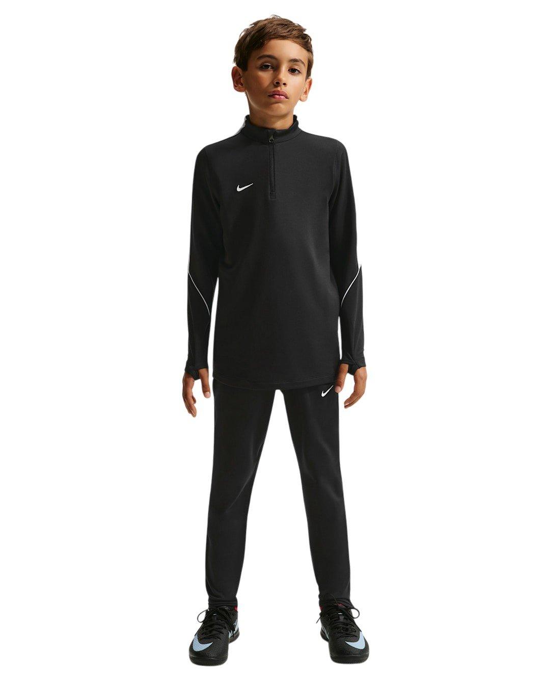 Nike Big Kids' Strike Dri-FIT Soccer Knit Drill Top - Black - BLACK Thumbnail View 6
