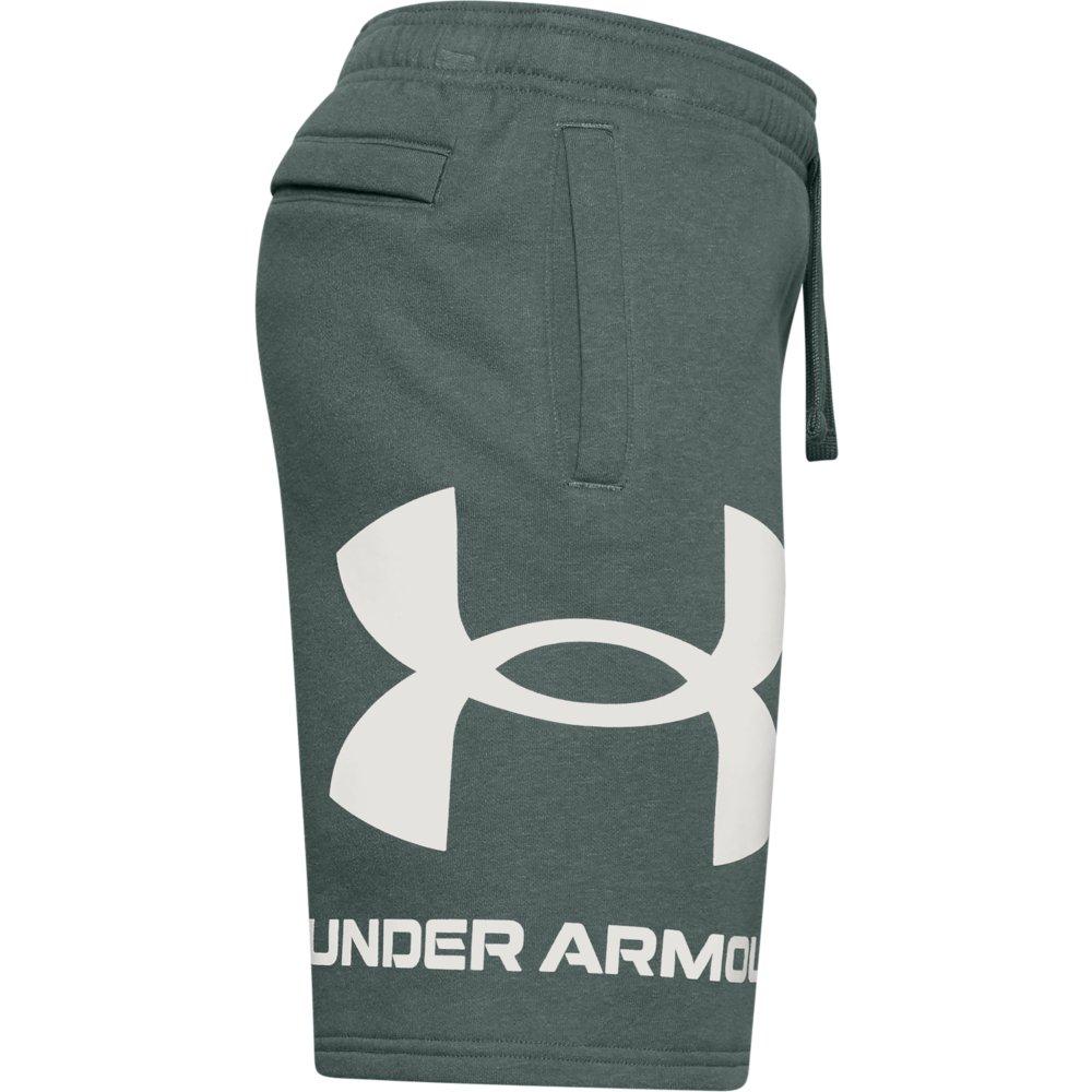 Under Armour Boys 2021 Rival FLC Big Logo Soft Brushed Cotton Fleece Shorts YXL