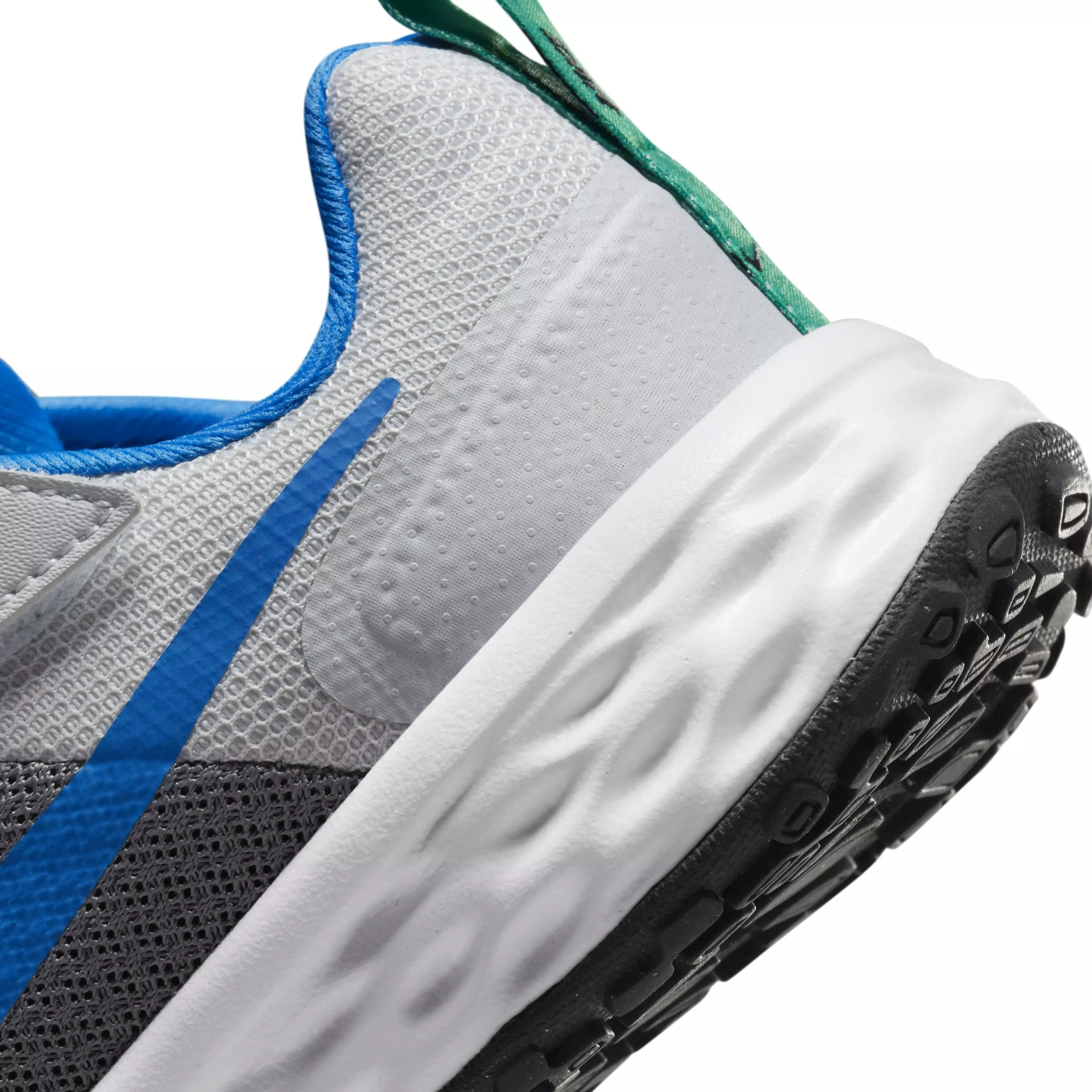 Nike Revolution 6 "Cool Grey/Deep Royal Blue/Pure Platinum/Photo Blue" Preschool Boys' Running Shoe - GREY/ROYAL/PLATINUM/BLUE