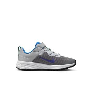 Nike Revolution 6 "Cool Grey/Deep Royal Blue/Pure Platinum/Photo Blue" Preschool Boys' Running Shoe
