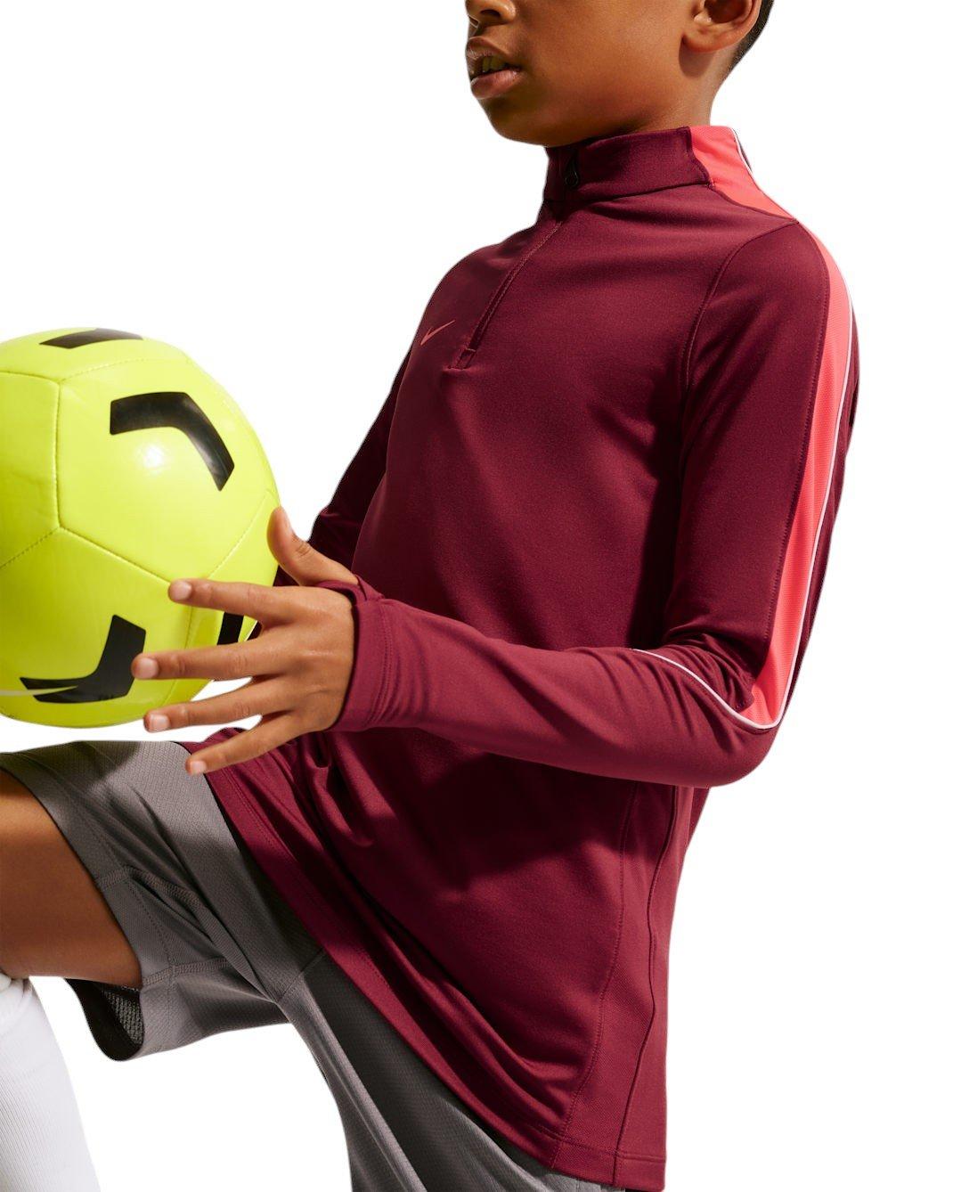 Nike Big Kids' Strike Dri-FIT Soccer Knit Drill Top - Red - RED