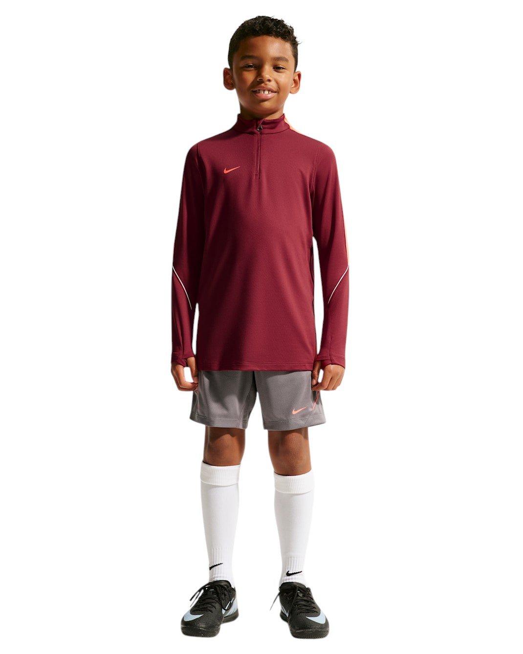Nike Big Kids' Strike Dri-FIT Soccer Knit Drill Top - Red - RED