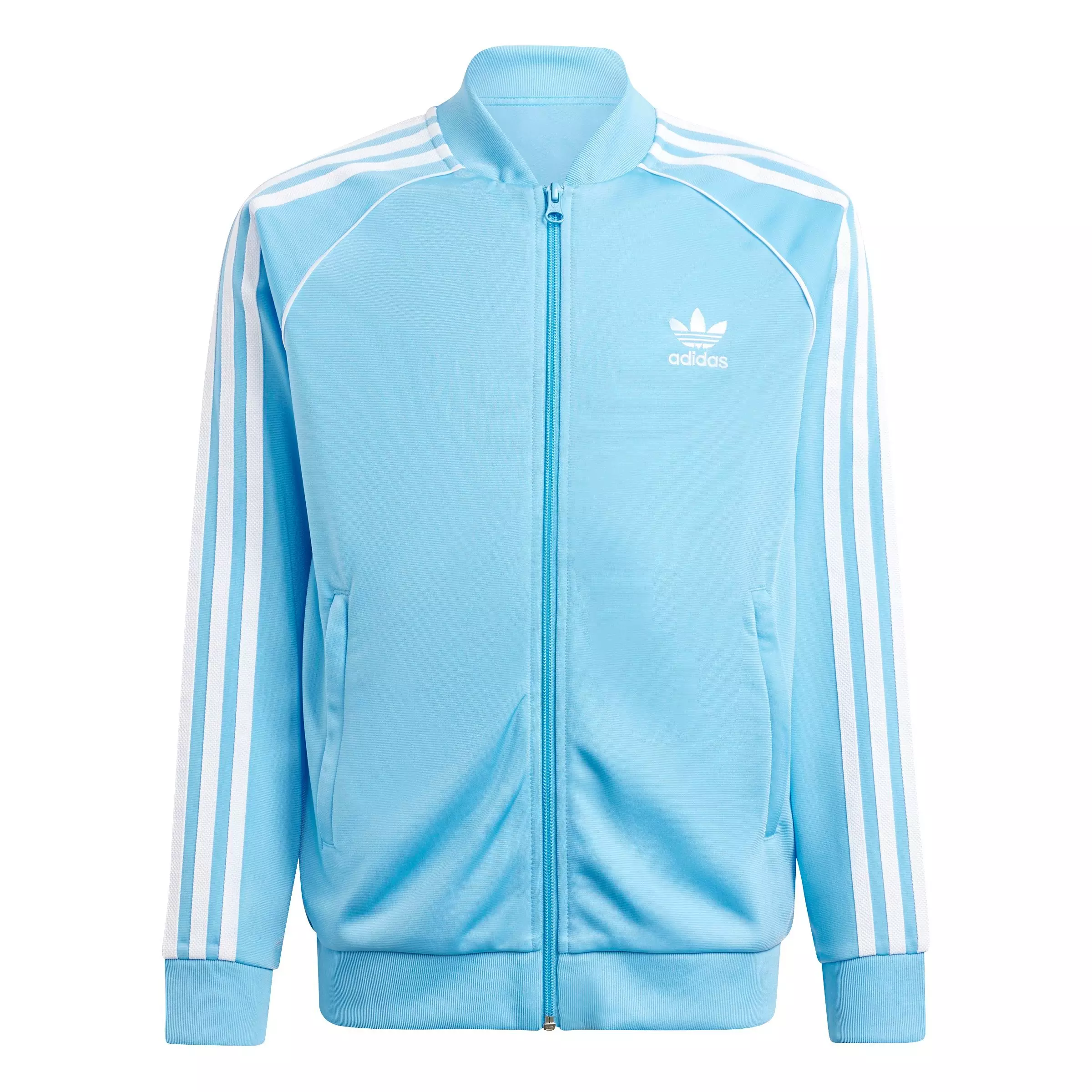 adidas Big Boys' Originals Adicolor SST Track Top - Blue - BLUE