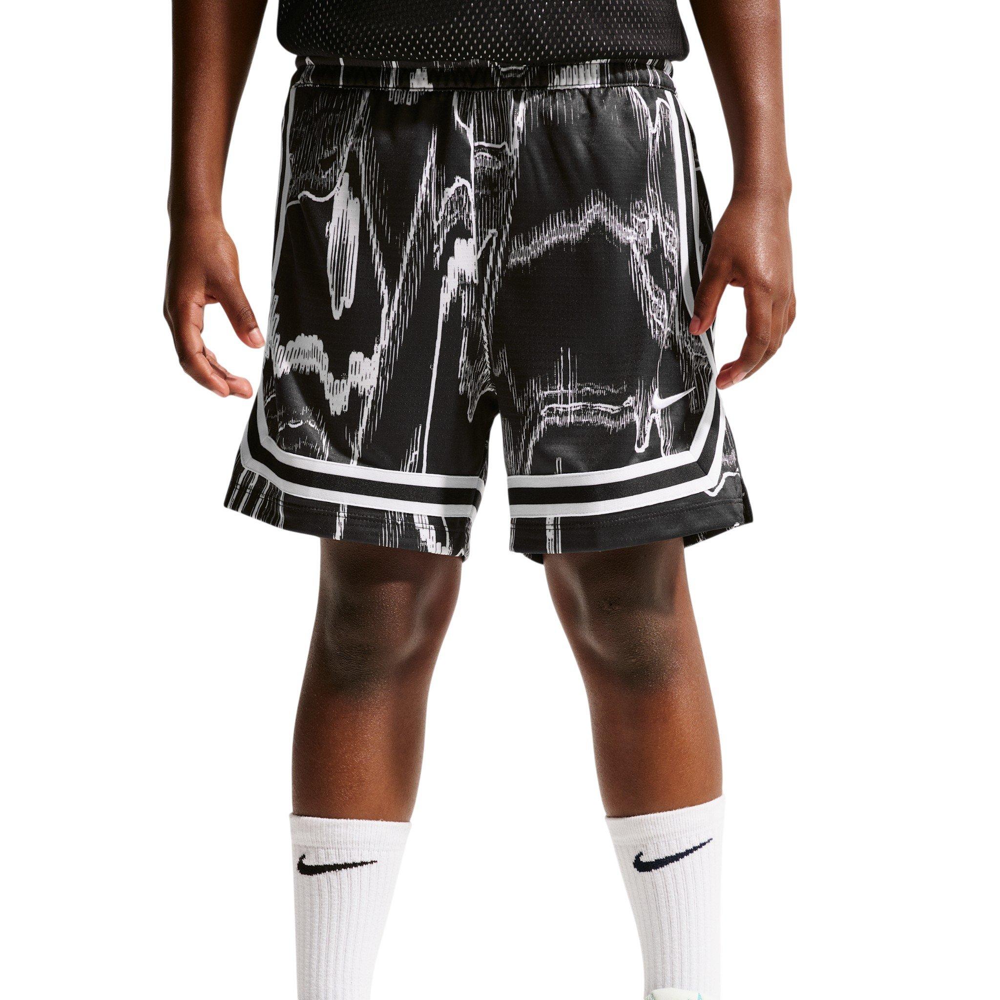 Nike Crossover Dri-FIT Big Kids' Black Basketball Shorts